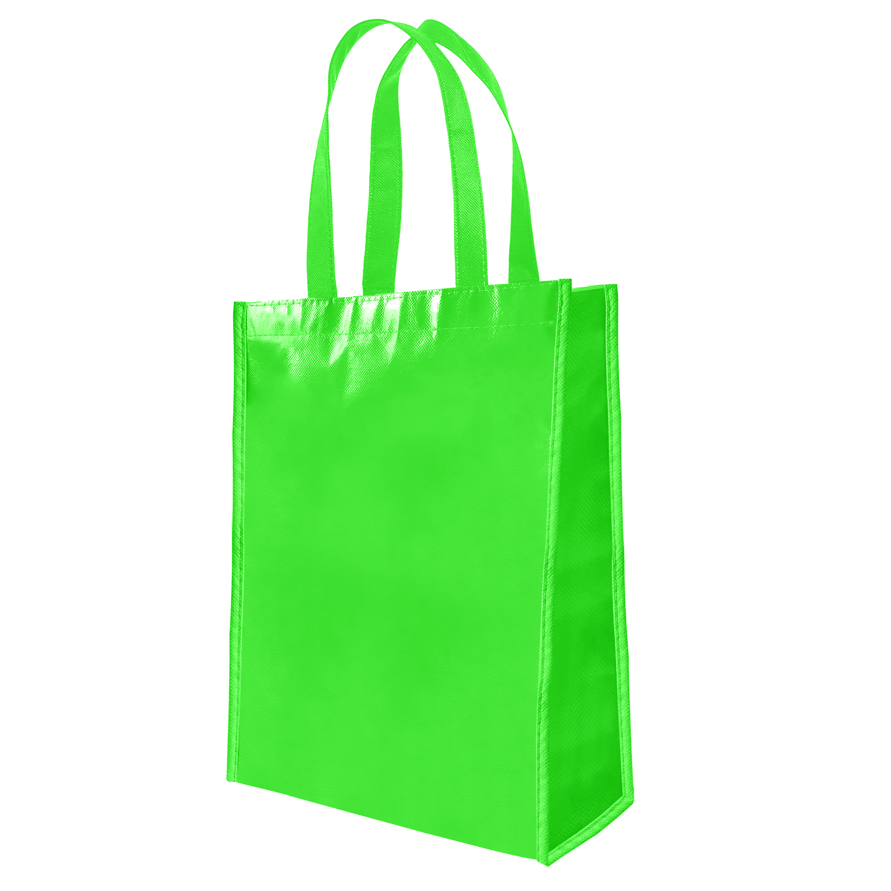 FlyFlyPromos - Laminated Grocery Tote Bag Image 3 - Promotional Product