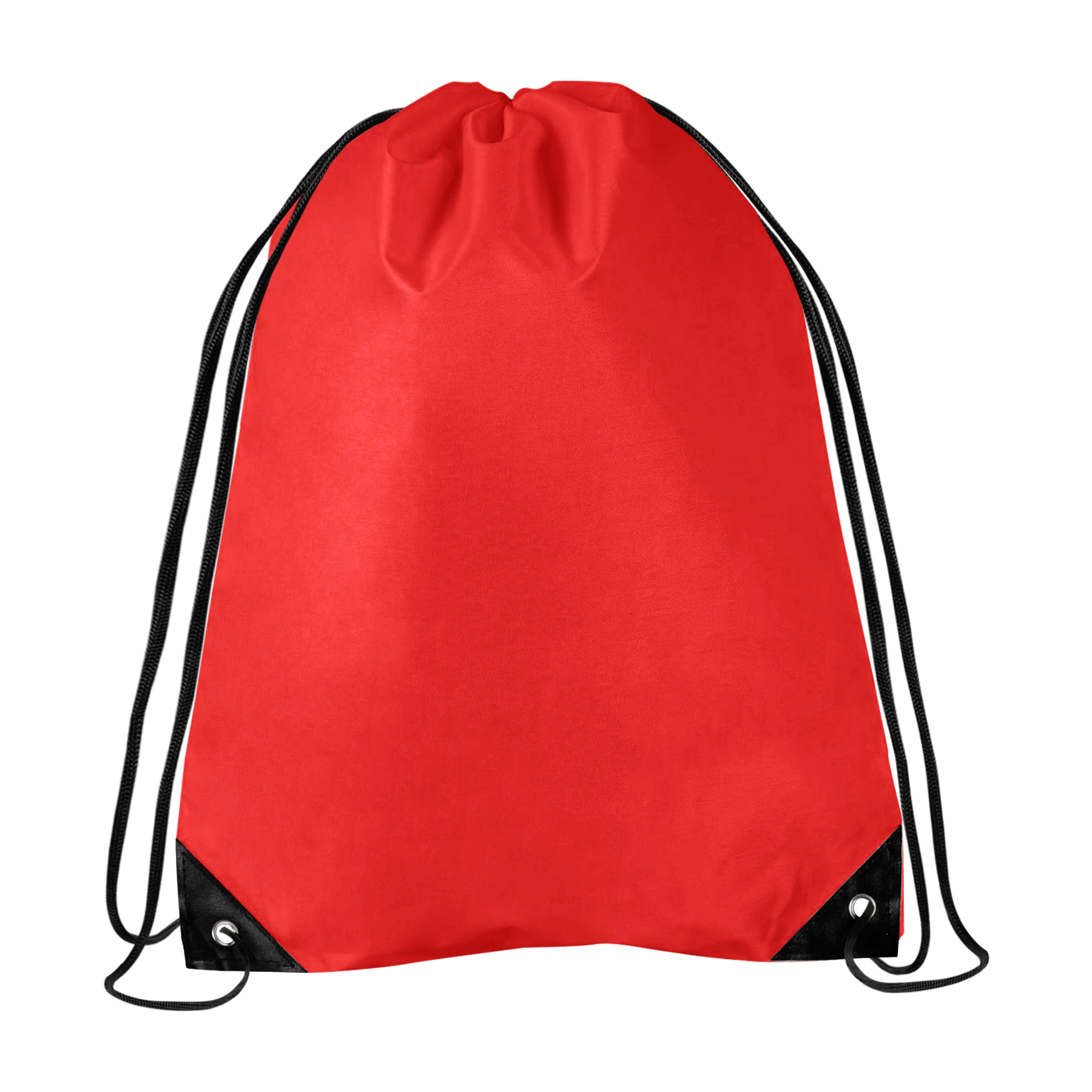 FlyFlyPromos - 210D Polyester Drawstring Backpack Image 6 - Promotional Product