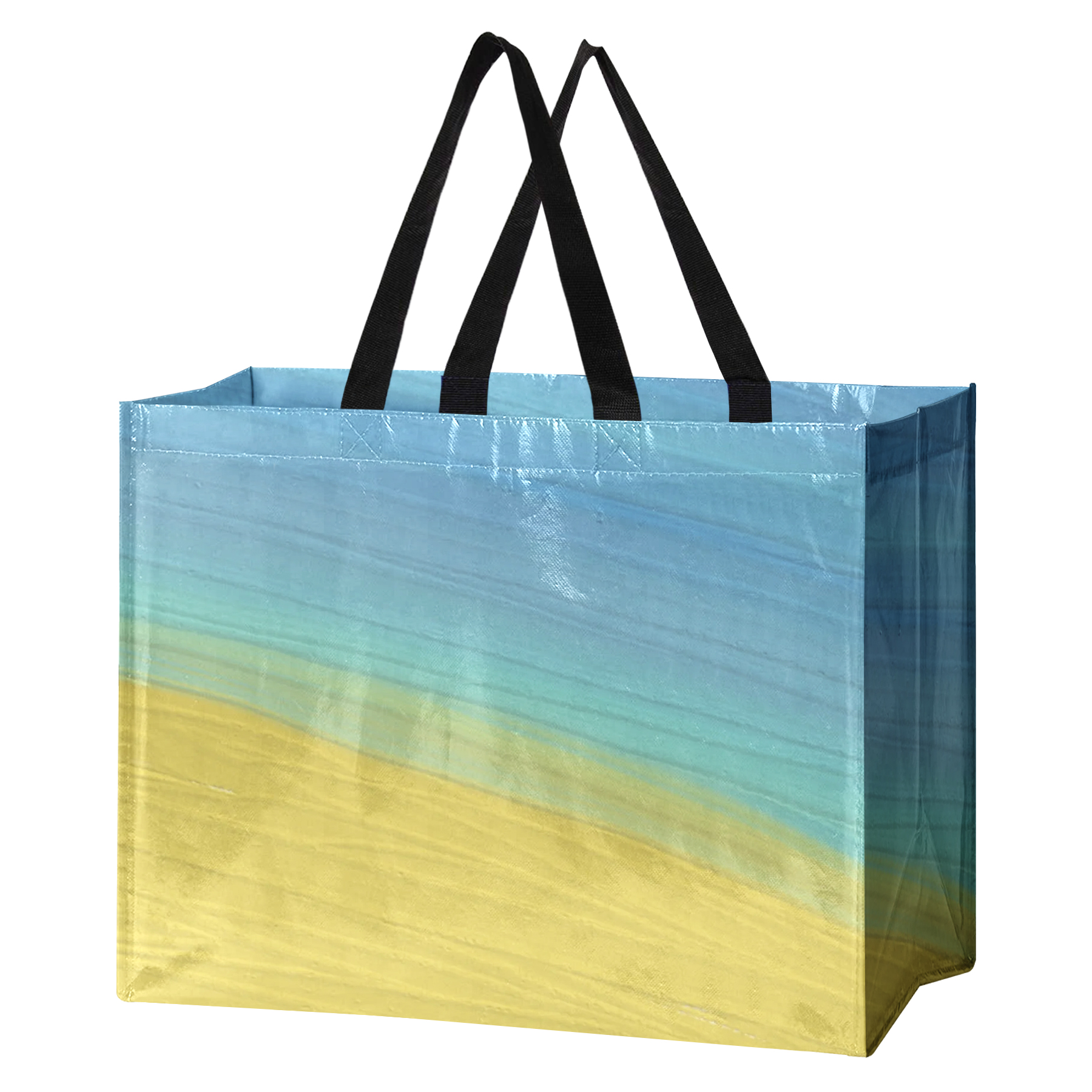 FlyFlyPromos - Laminated Non-Woven Tote Bag (Full Color) Image 3 - Promotional Product