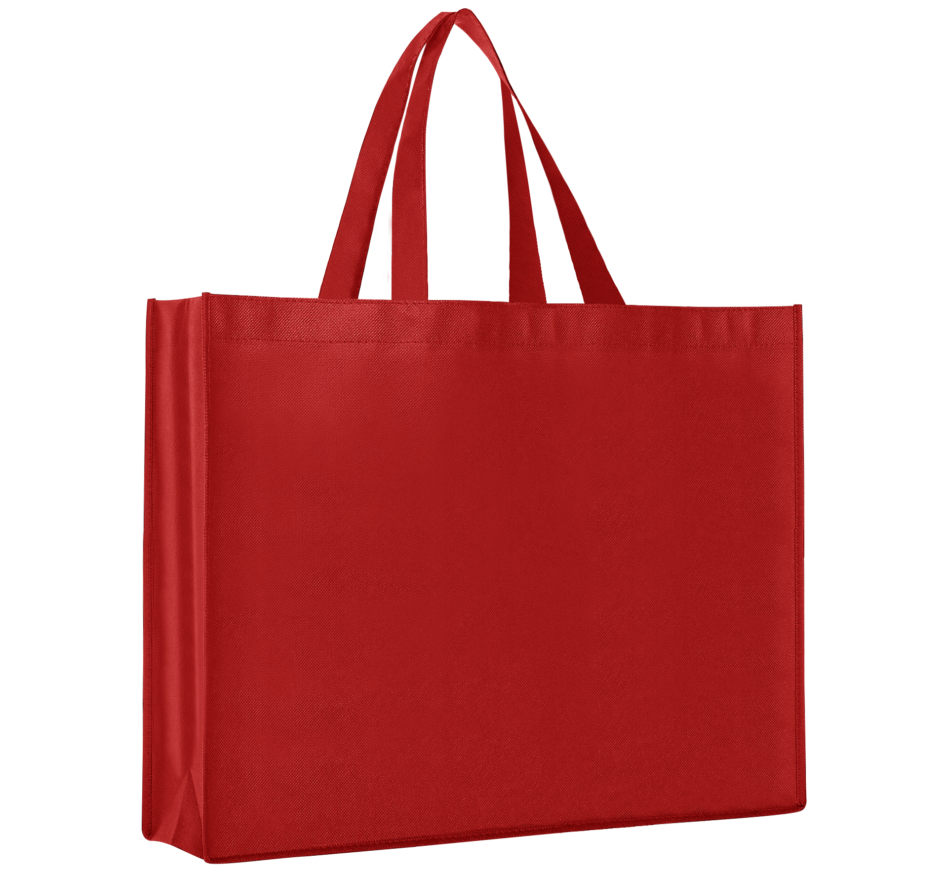 FlyFlyPromos - Non-Woven Polypropylene Grocery Tote Image 2 - Promotional Product