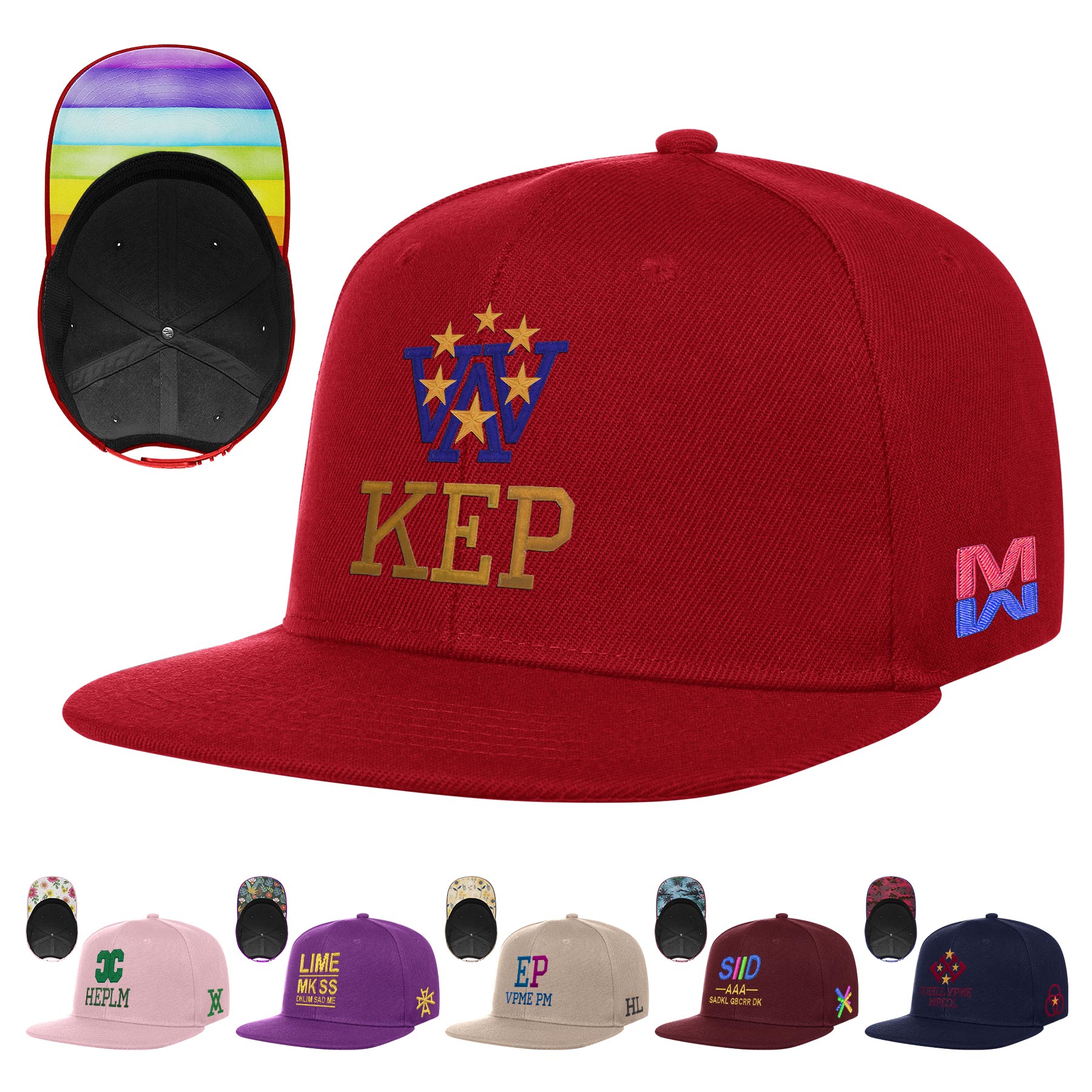FlyFlyPromos - 6 Panels Baseball Caps Image 1 - Promotional Product