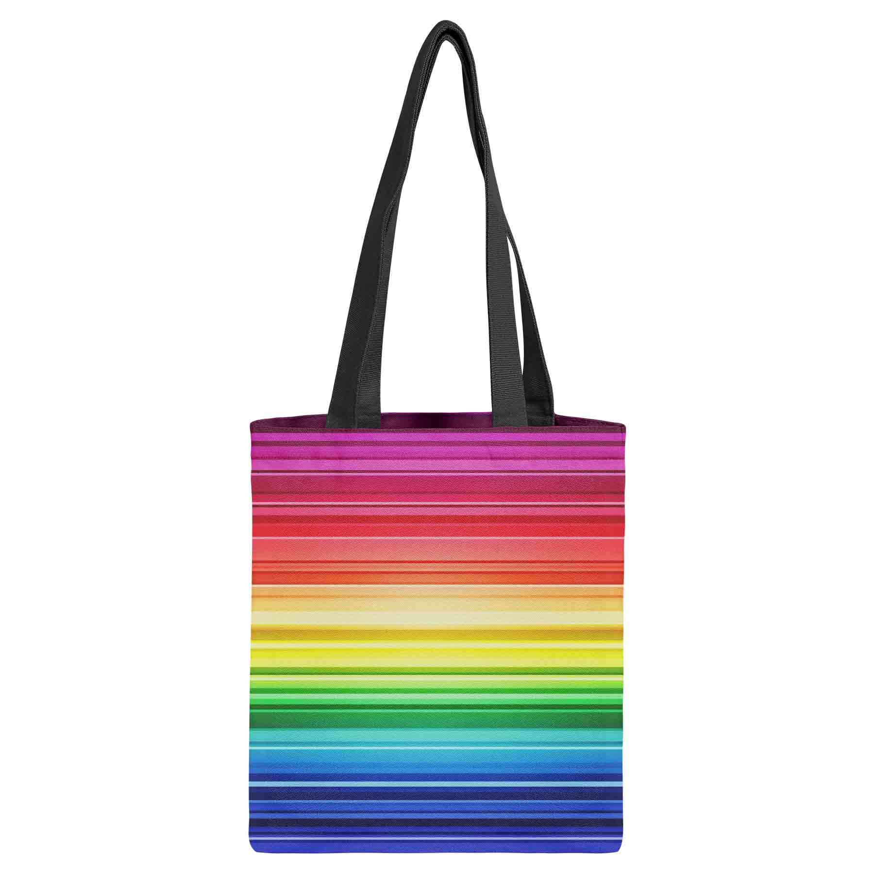 FlyFlyPromos - 12Oz. Cotton Canvas Tote Bag with Heat Transfer Image 12 - Promotional Product