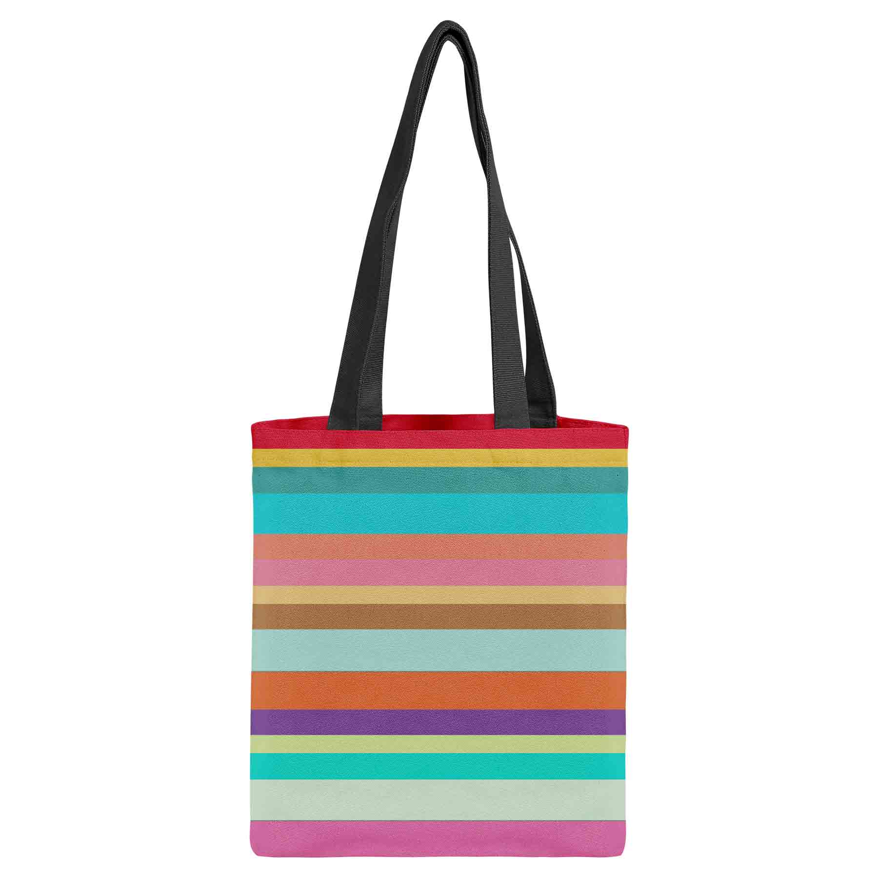 FlyFlyPromos - 12Oz. Cotton Canvas Tote Bag with Heat Transfer Image 9 - Promotional Product