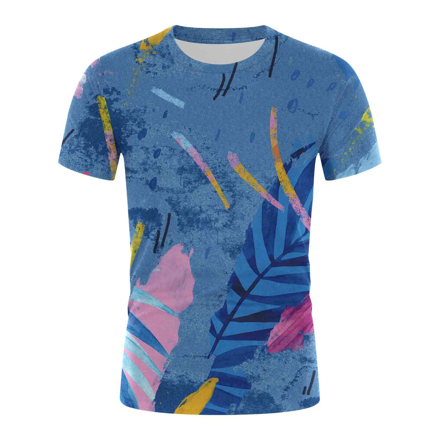 FlyFlyPromos - Sublimation Full Color Short Sleeve Tee Shirt Image 5 - Promotional Product