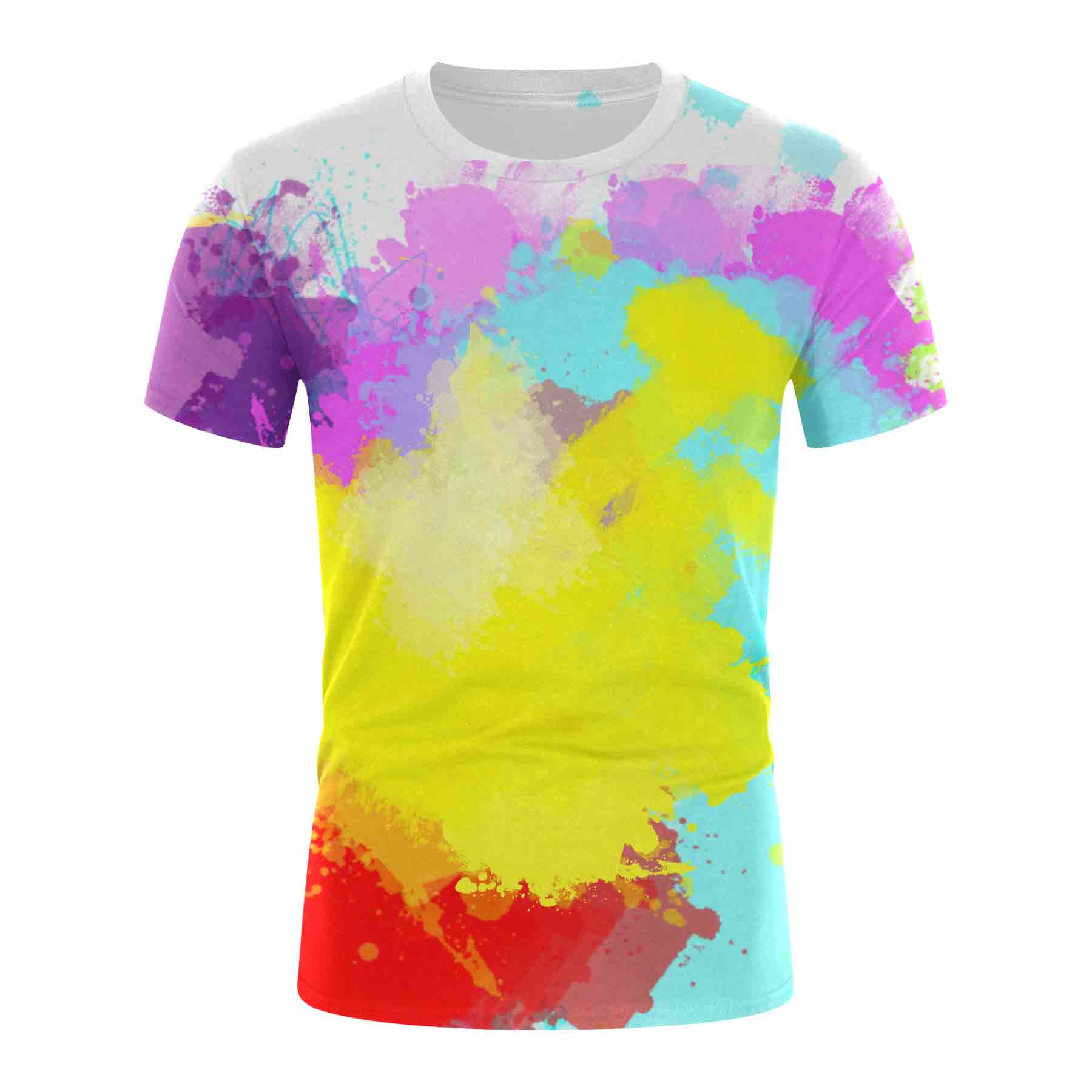 FlyFlyPromos - Sublimation Full Color Short Sleeve Tee Shirt Image 4 - Promotional Product