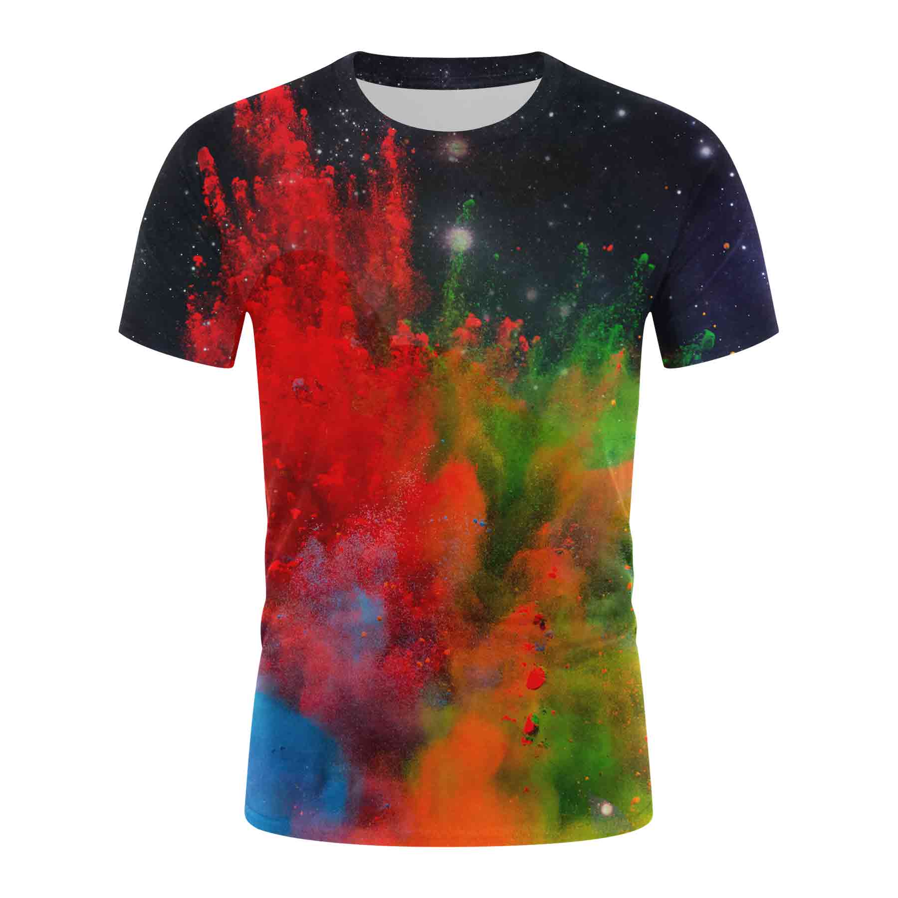 FlyFlyPromos - Sublimation Full Color Short Sleeve Tee Shirt Image 10 - Promotional Product