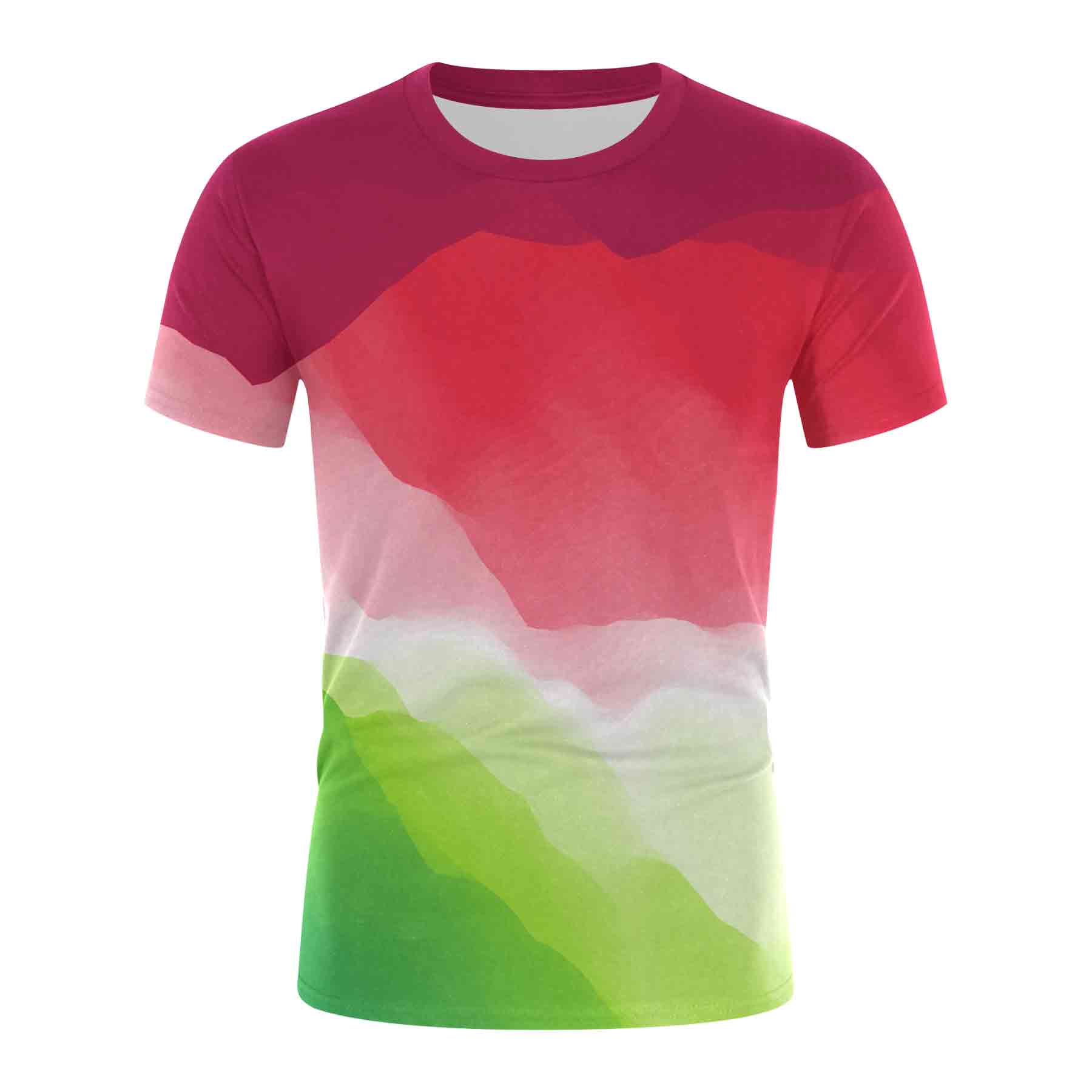 FlyFlyPromos - Sublimation Full Color Short Sleeve Tee Shirt Image 9 - Promotional Product