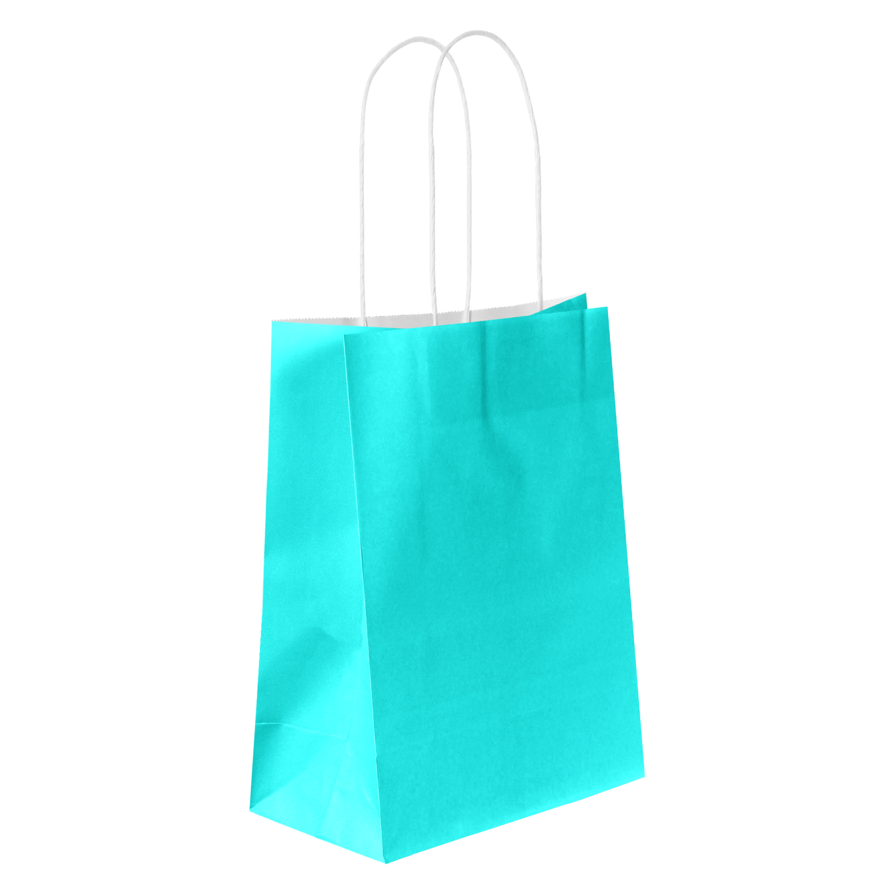 FlyFlyPromos - Colored Kraft Paper Shopper Bag Image 6 - Promotional Product