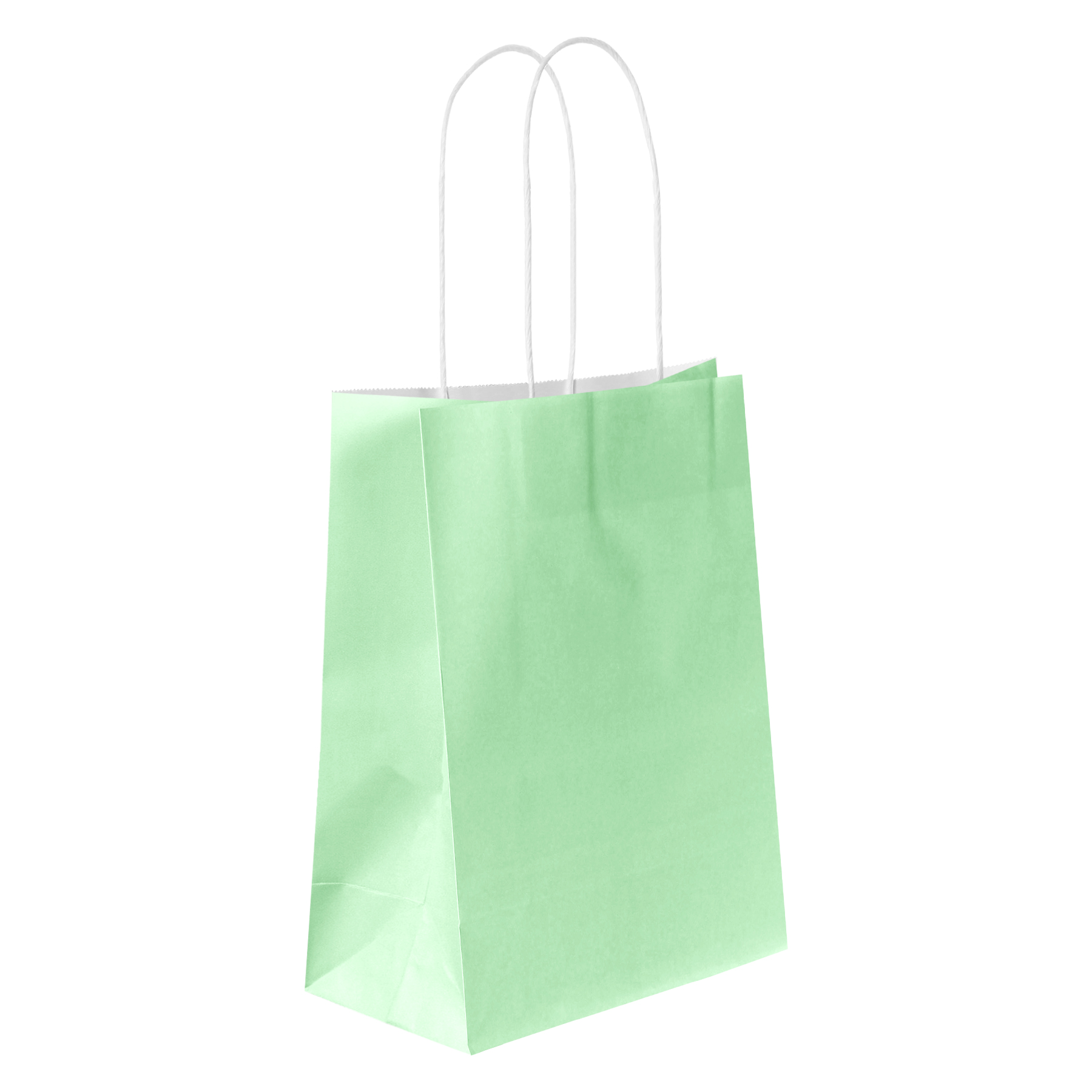FlyFlyPromos - Colored Kraft Paper Shopper Bag Image 3 - Promotional Product
