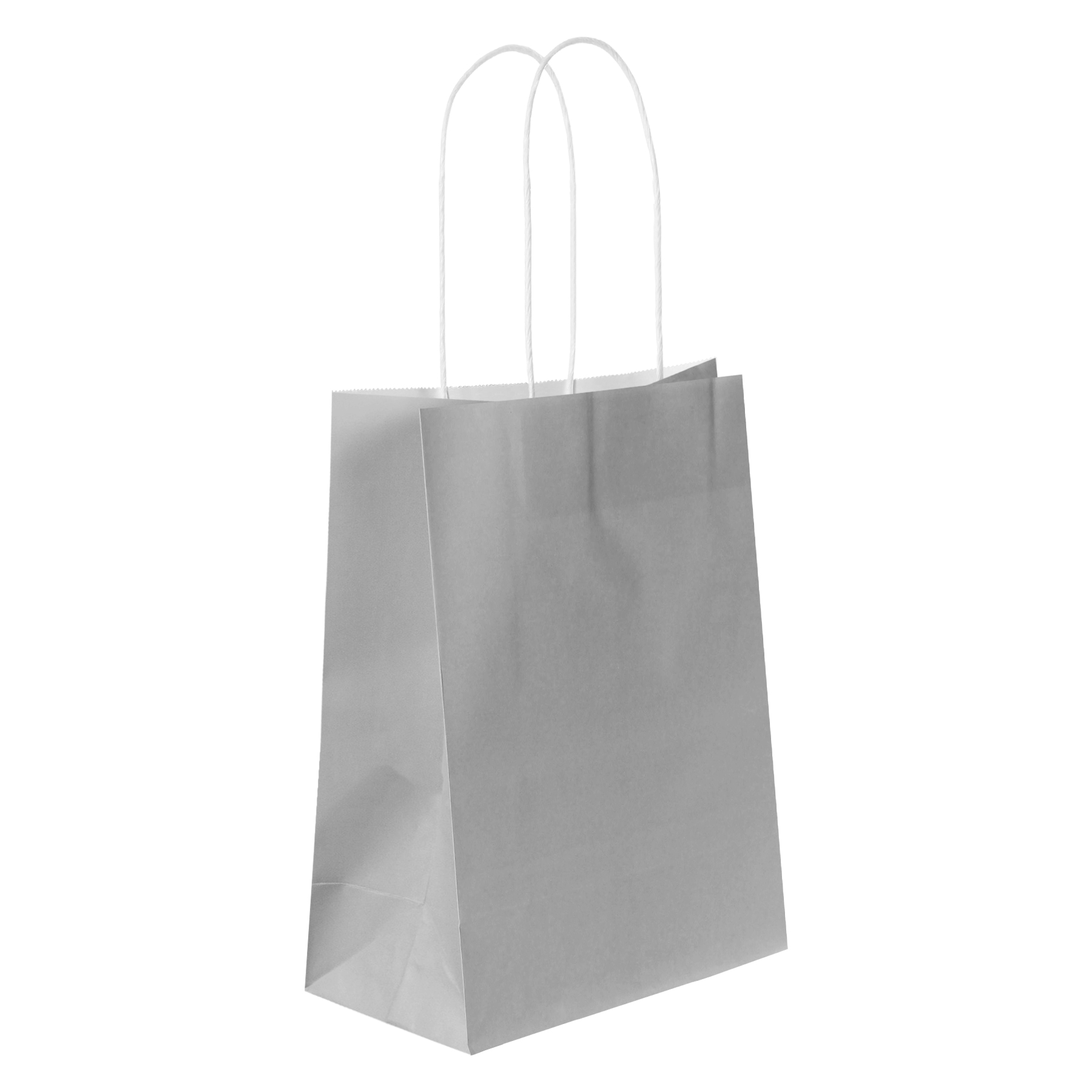 FlyFlyPromos - Colored Kraft Paper Shopper Bag Image 2 - Promotional Product