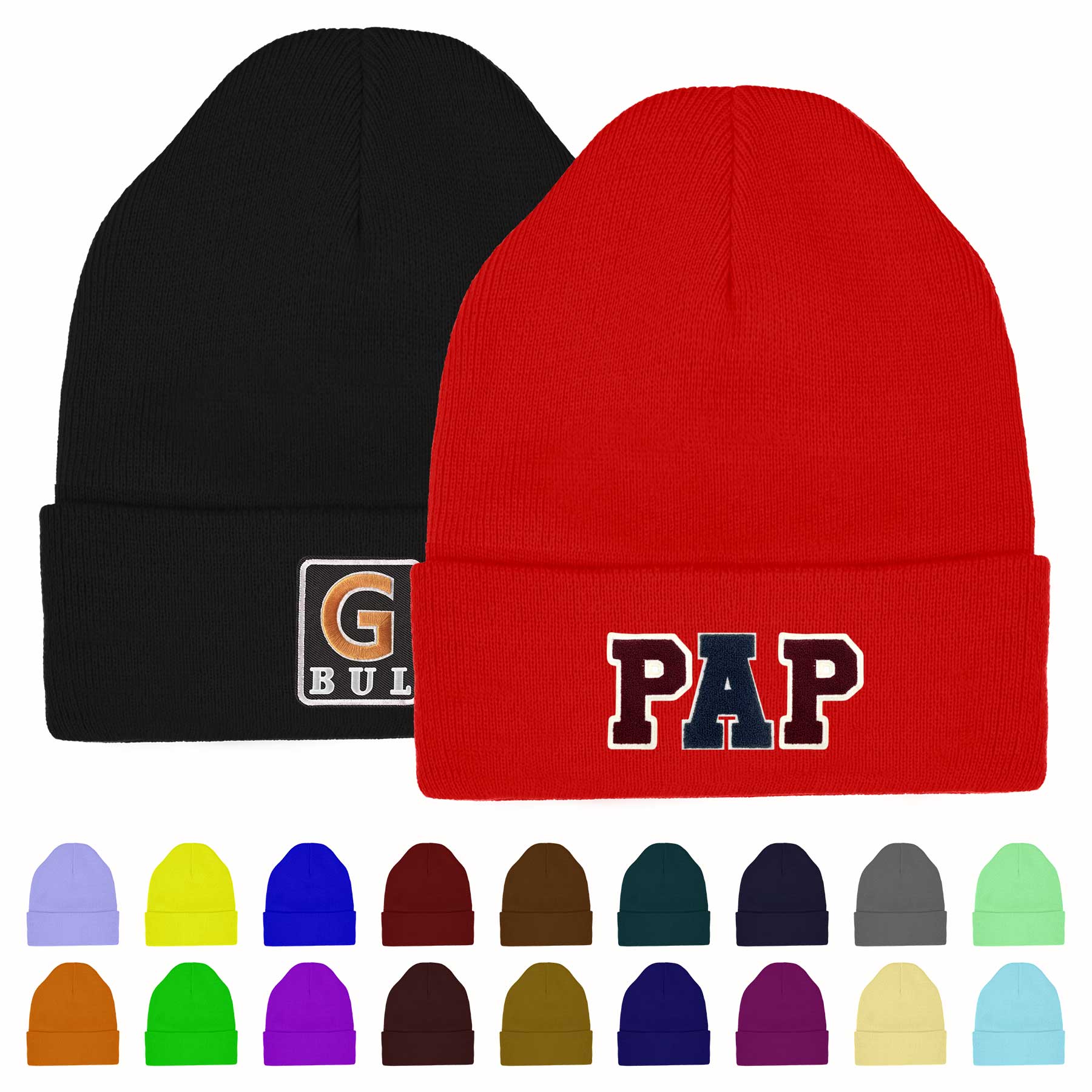 FlyFlyPromos - Knit Beanie Cap with Cuff - Promotional Product