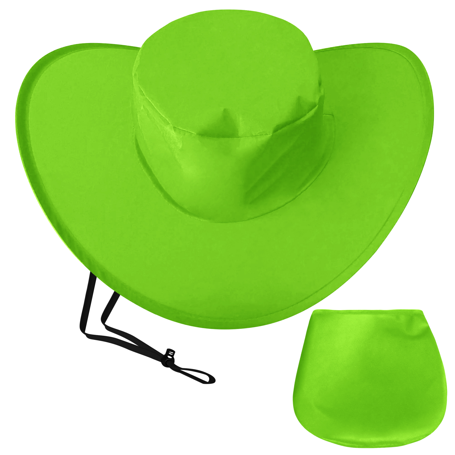 FlyFlyPromos - Foldable Cowboy Hat with Pouch Image 4 - Promotional Product