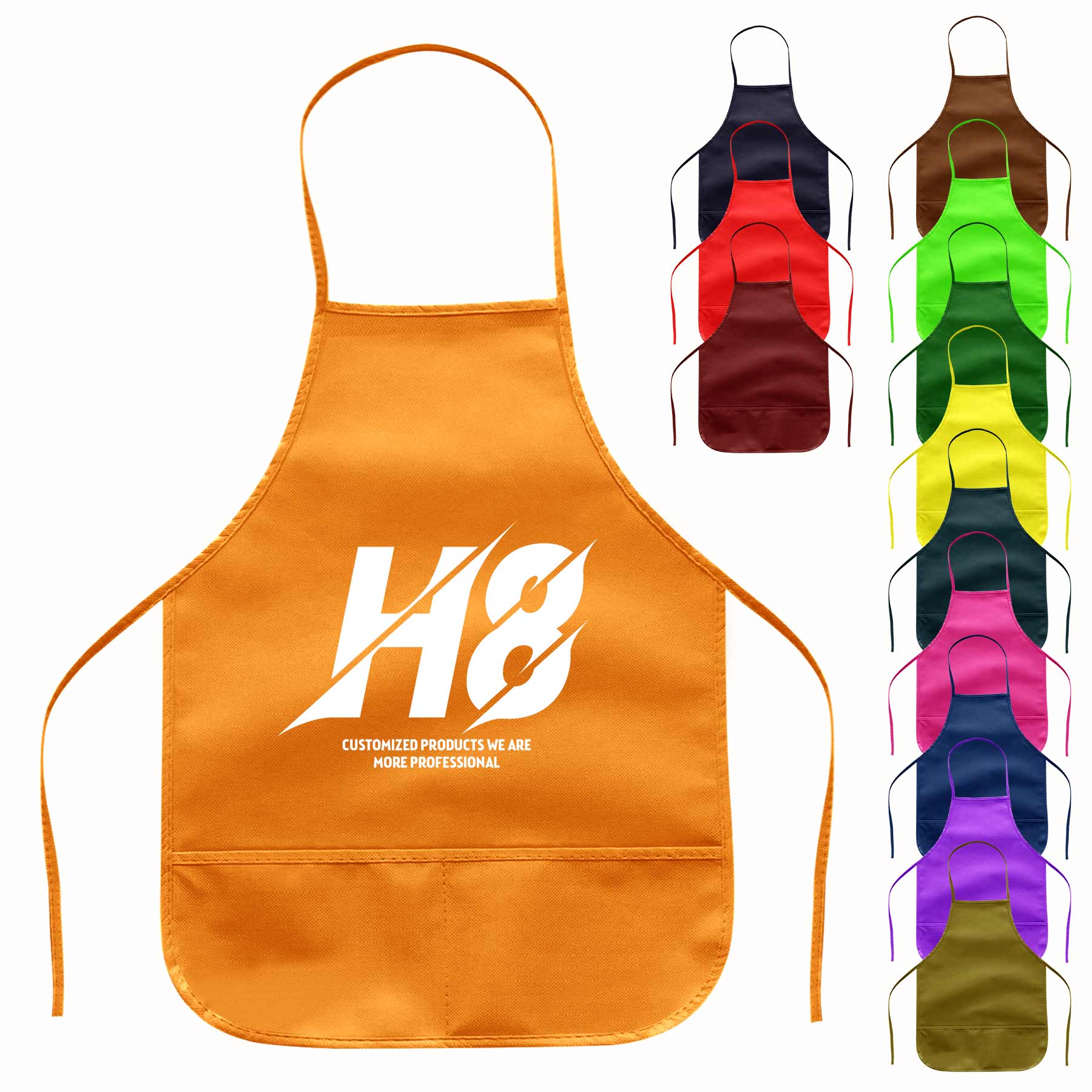 FlyFlyPromos - Kids Non Woven  Apron - Promotional Product