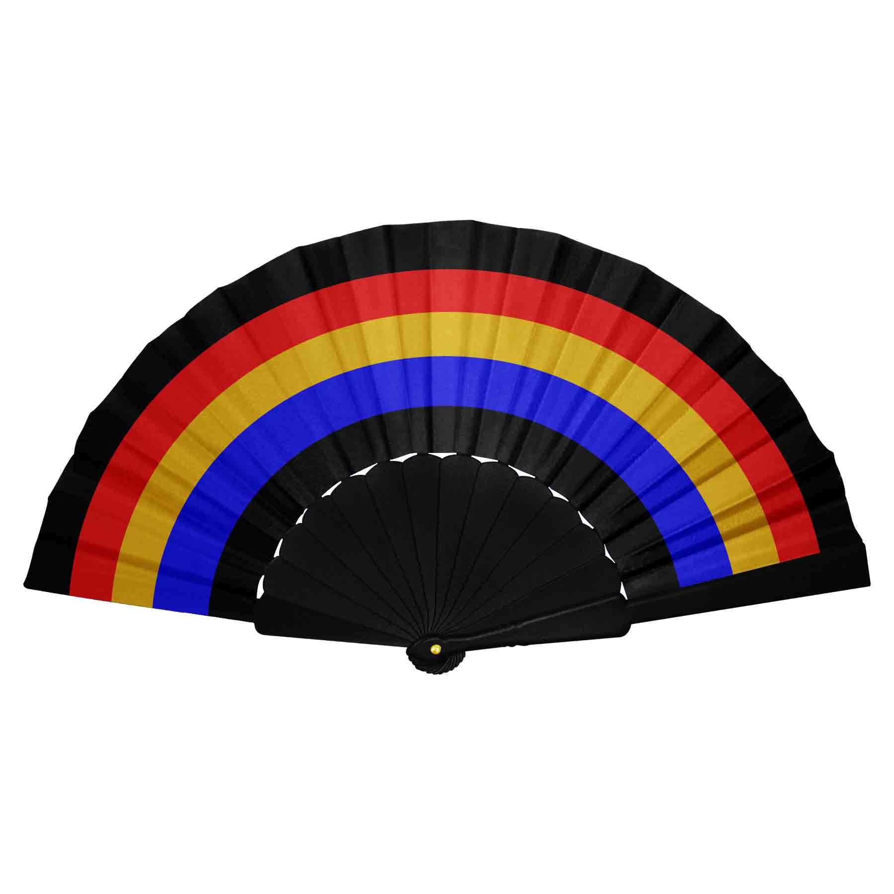 FlyFlyPromos - 9" Plastic Folding Hand Fan Image 5 - Promotional Product