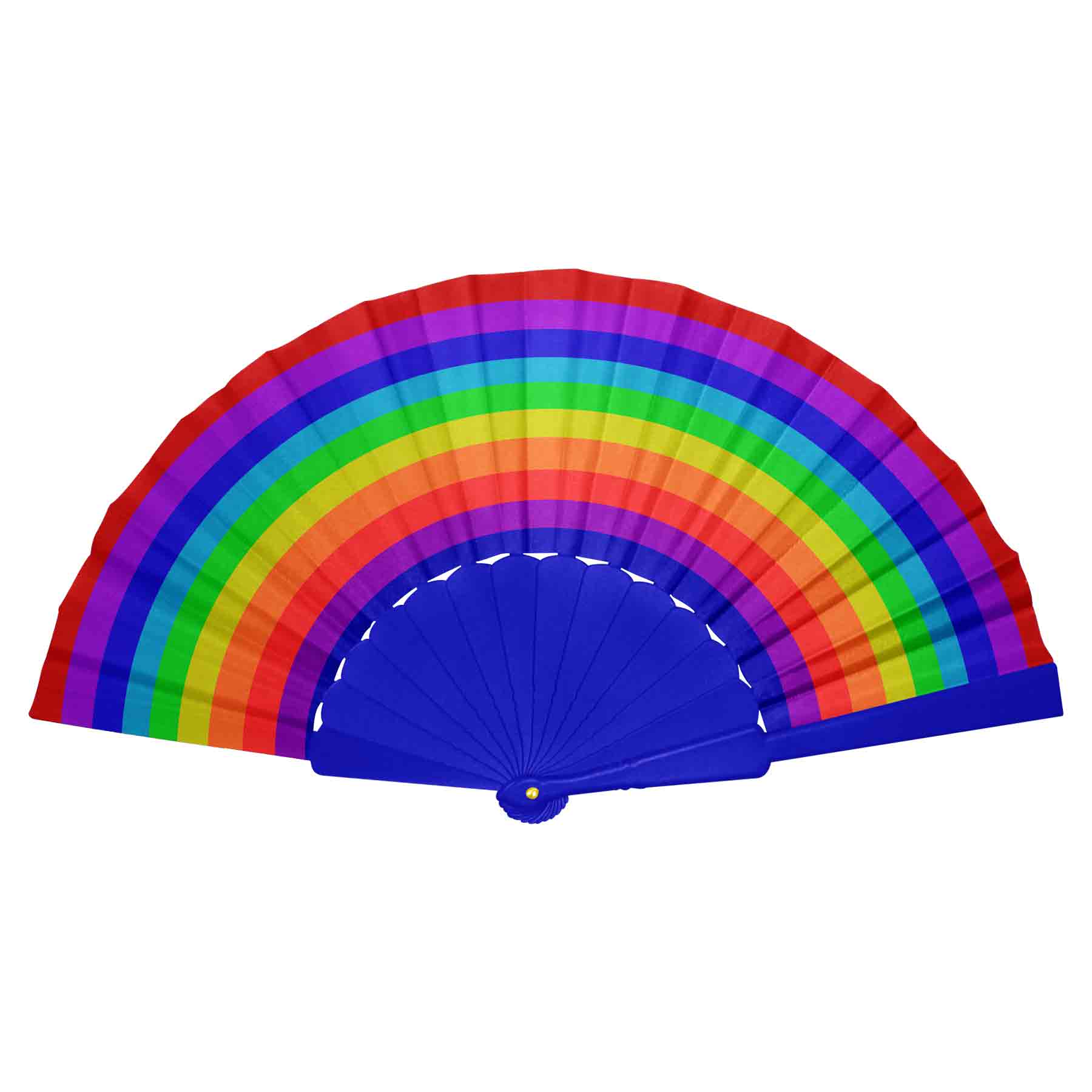 FlyFlyPromos - 9" Plastic Folding Hand Fan Image 4 - Promotional Product