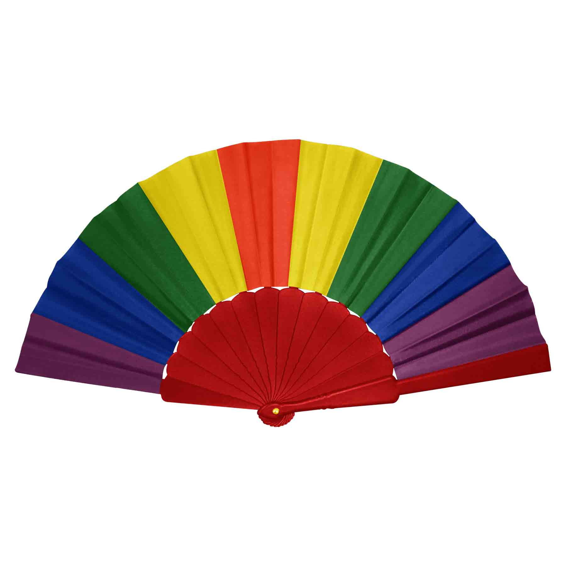 FlyFlyPromos - 9" Plastic Folding Hand Fan Image 3 - Promotional Product