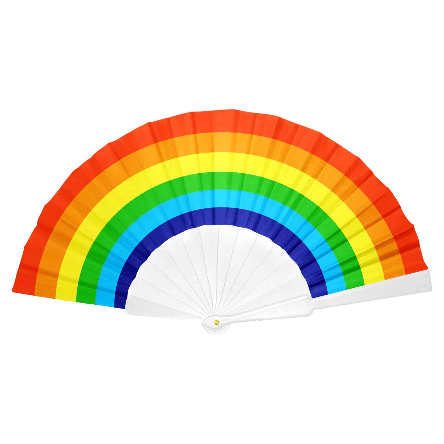 FlyFlyPromos - 9" Plastic Folding Hand Fan Image 7 - Promotional Product