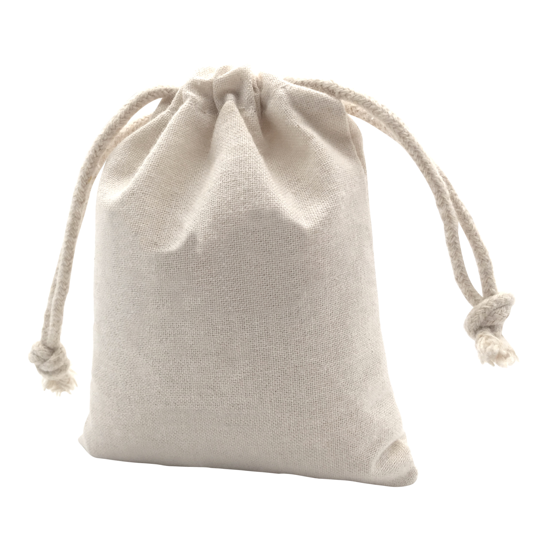 FlyFlyPromos - Cotton Drawstring Bag Image 3 - Promotional Product