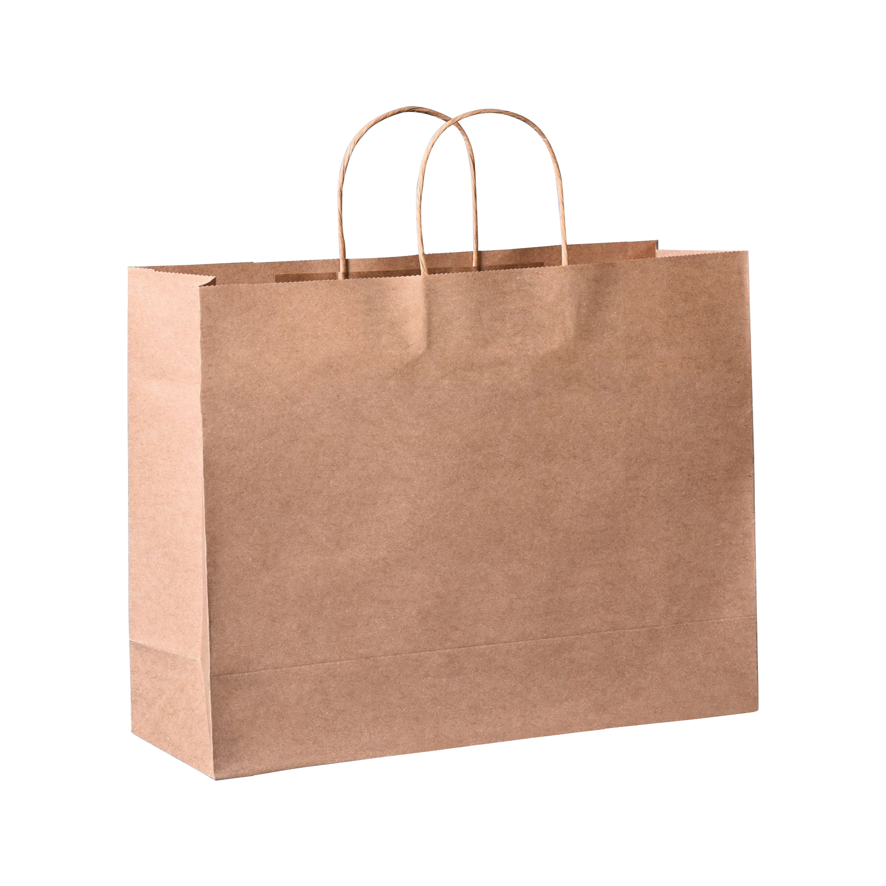 FlyFlyPromos - Natural Kraft Paper Bag Image 2 - Promotional Product