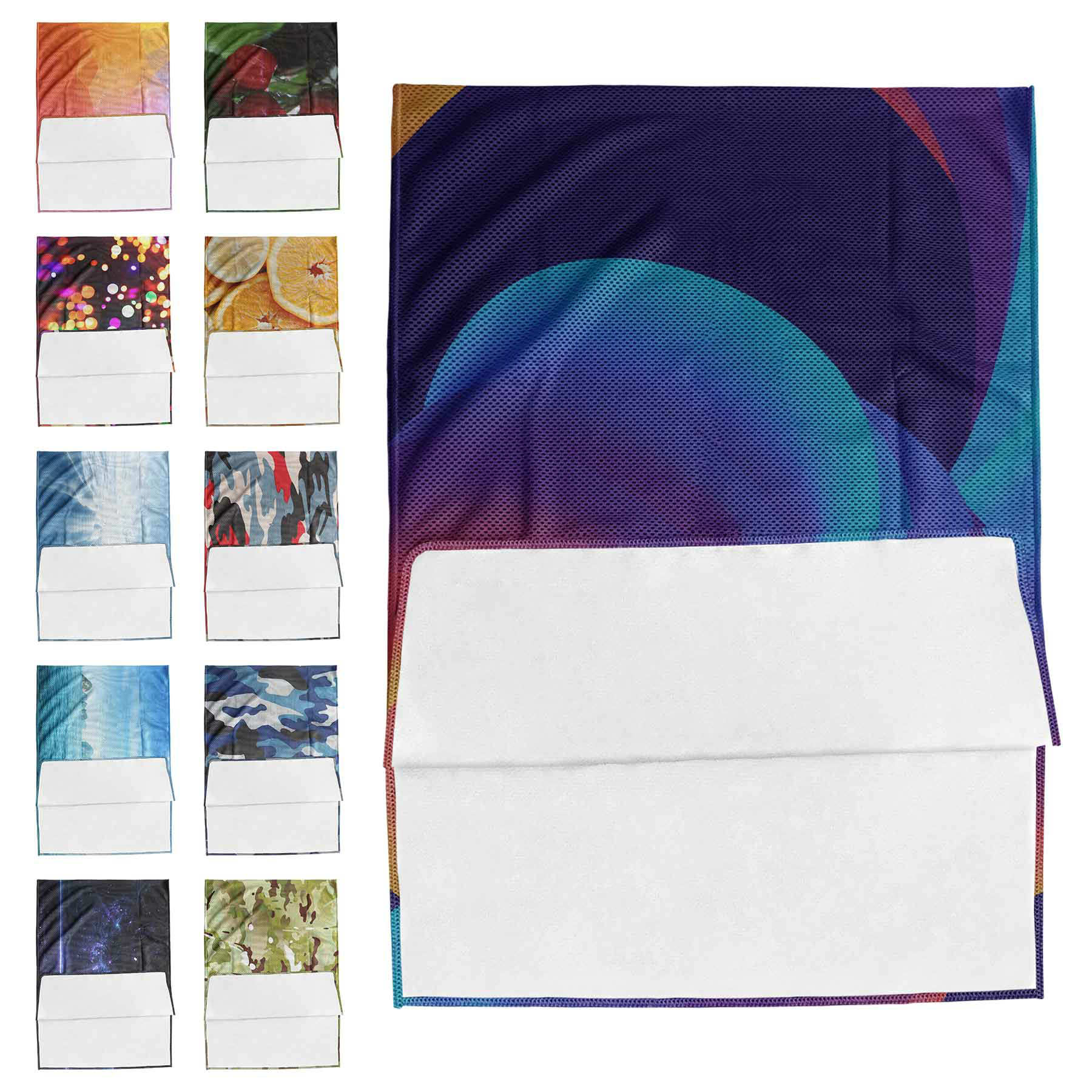 FlyFlyPromos - Digital Printing Cooling Towel - Promotional Product