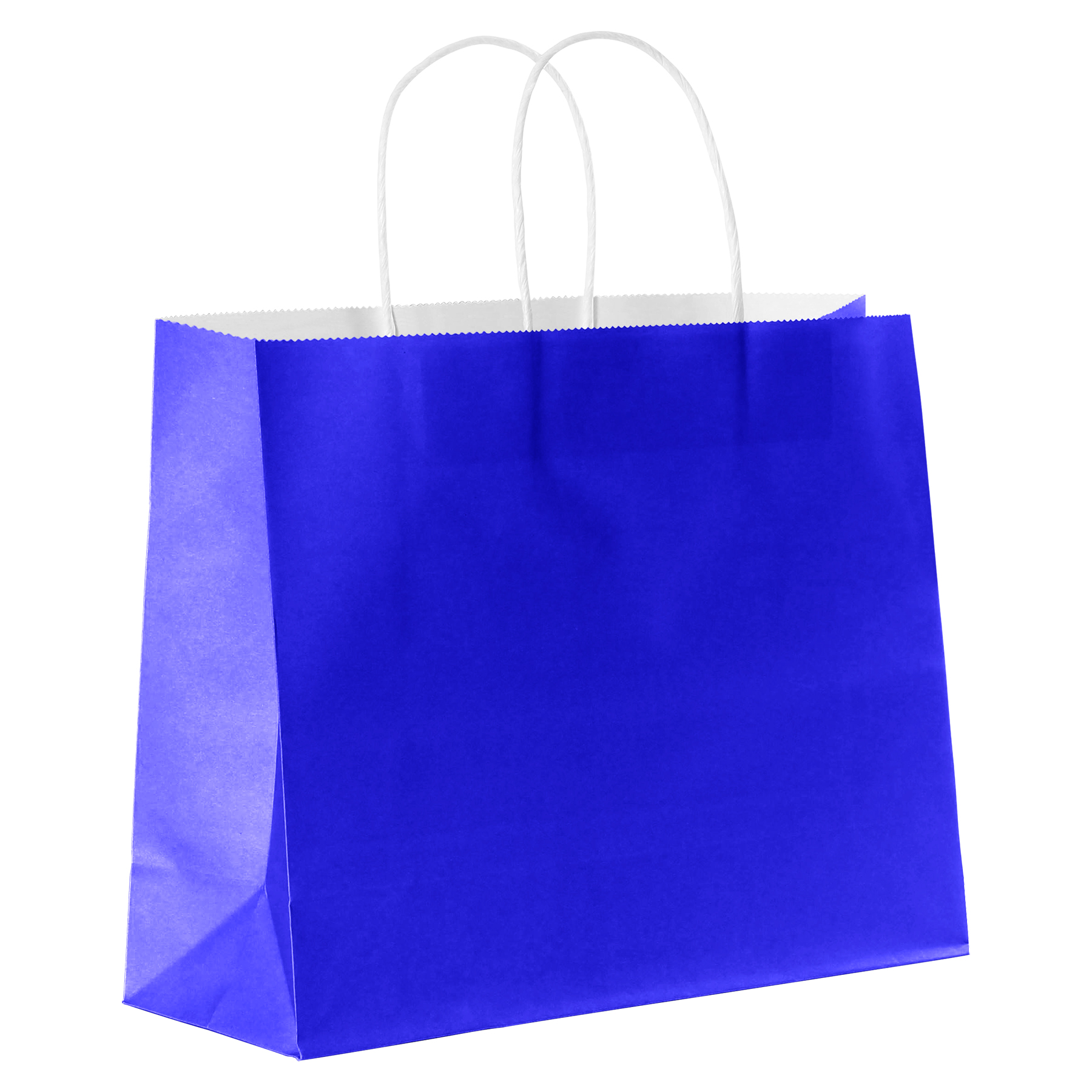 FlyFlyPromos - Full Color Paper Shopper Tote Bag Image 2 - Promotional Product