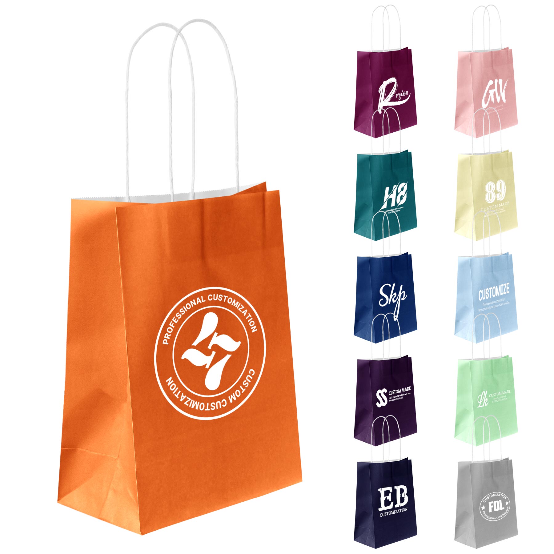 FlyFlyPromos - Mini Kraft Paper Bag - Promotional Product