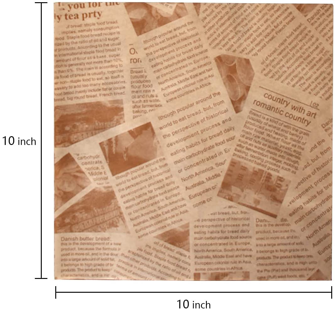 FlyFlyPromos - Sandwich Wrapping Paper 10 x 10 Inch Image 4 - Promotional Product