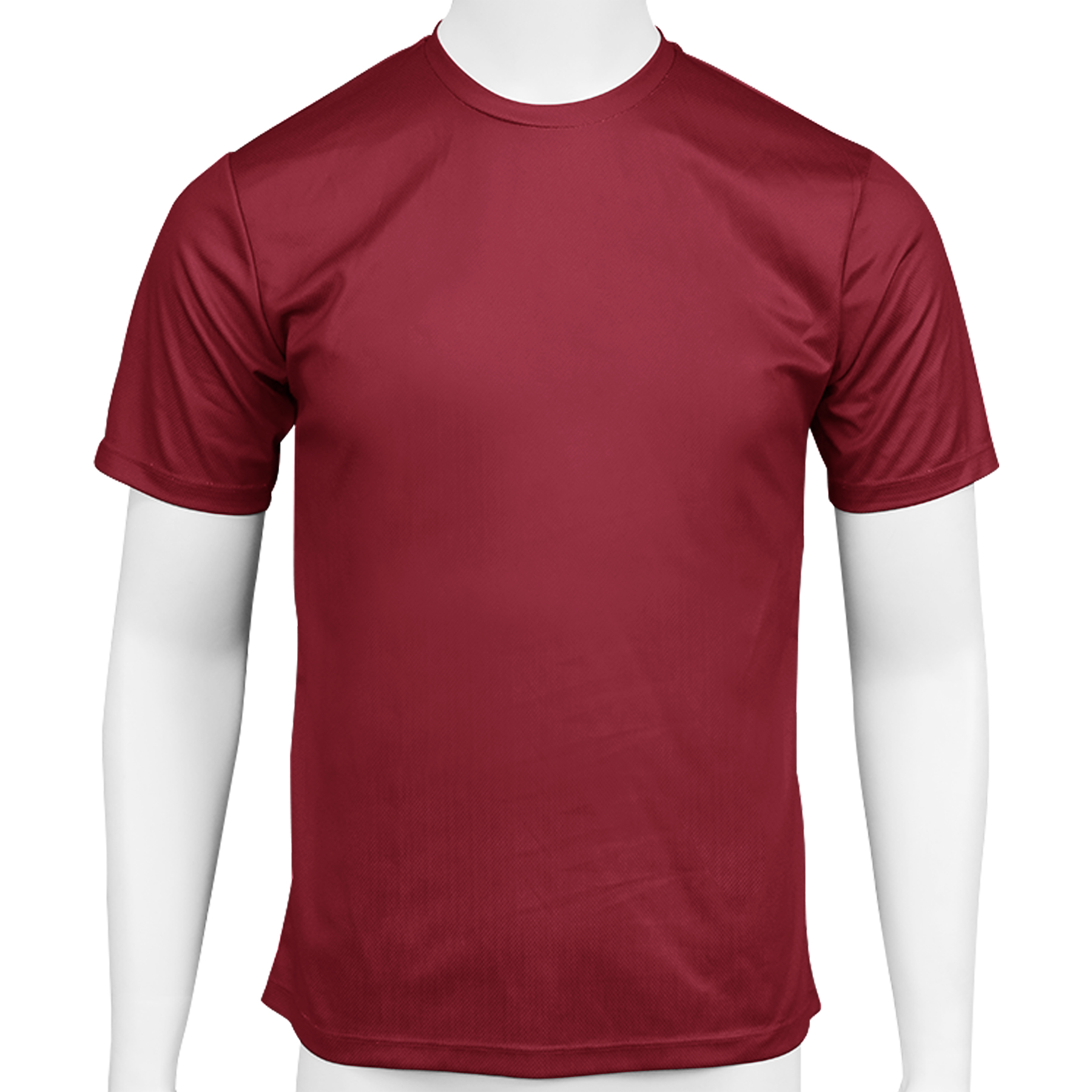 FlyFlyPromos - Unisex Polyester Neck Round Short Sleeve T-Shirt Image 5 - Promotional Product