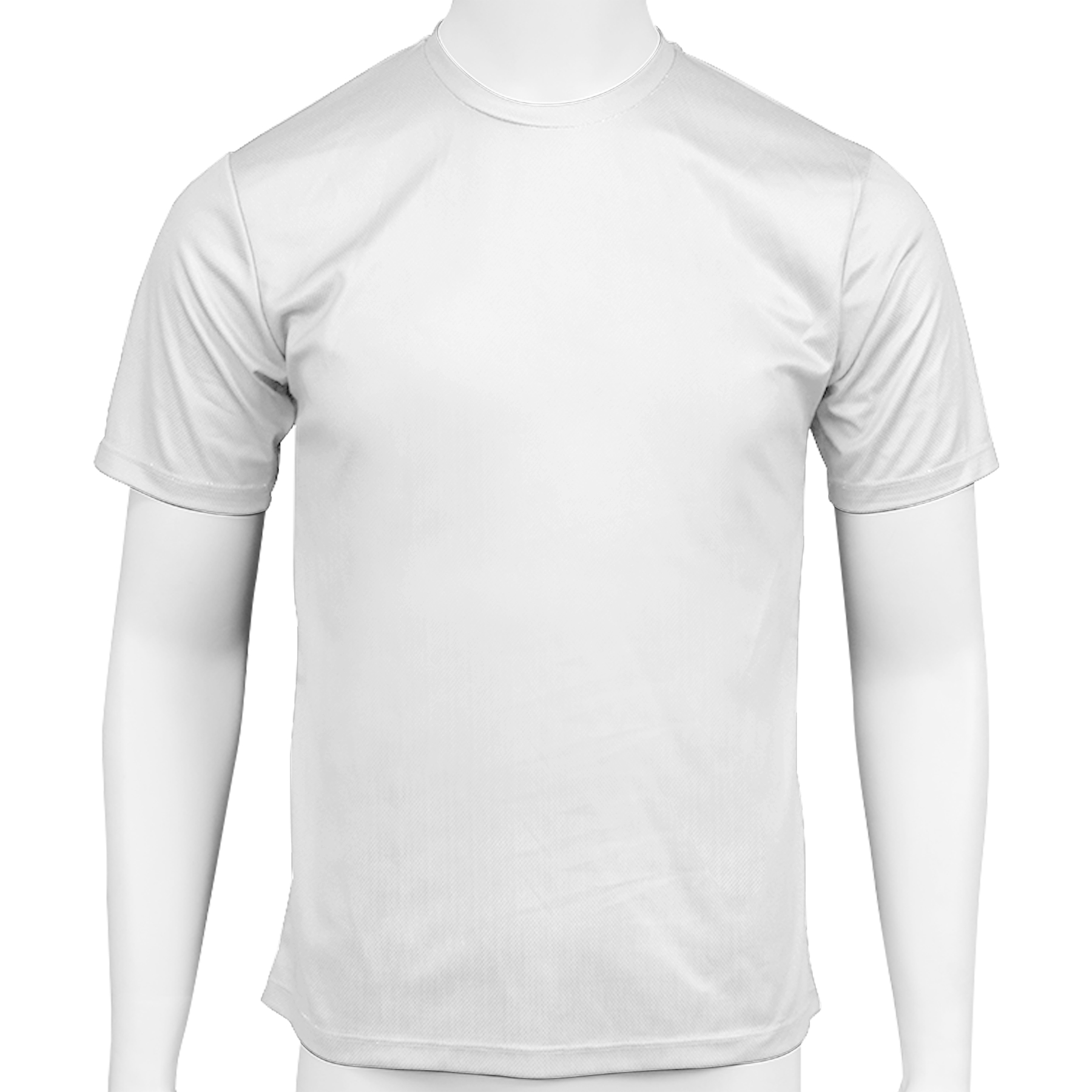 FlyFlyPromos - Unisex Polyester Neck Round Short Sleeve T-Shirt Image 2 - Promotional Product