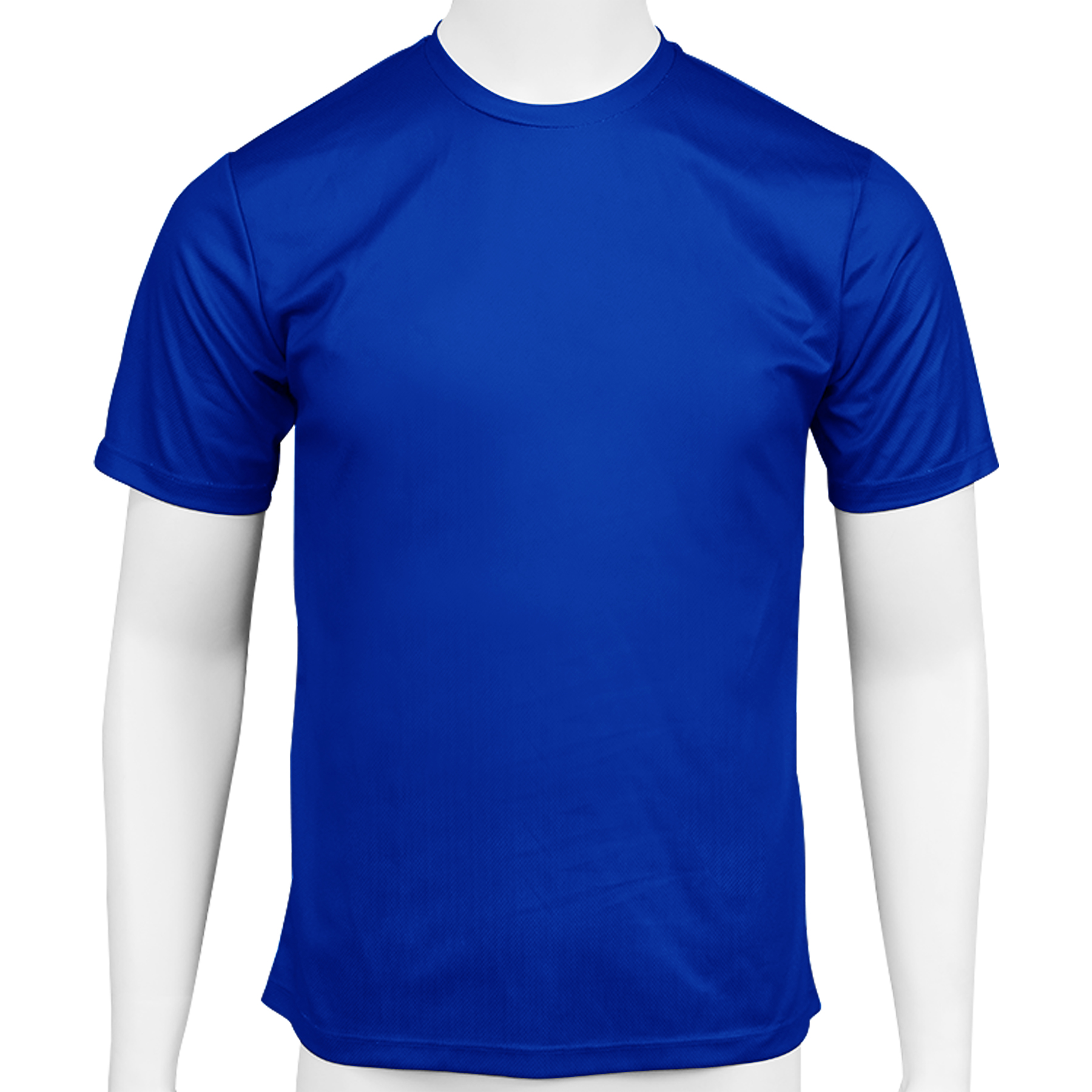 FlyFlyPromos - Unisex Polyester Neck Round Short Sleeve T-Shirt Image 8 - Promotional Product