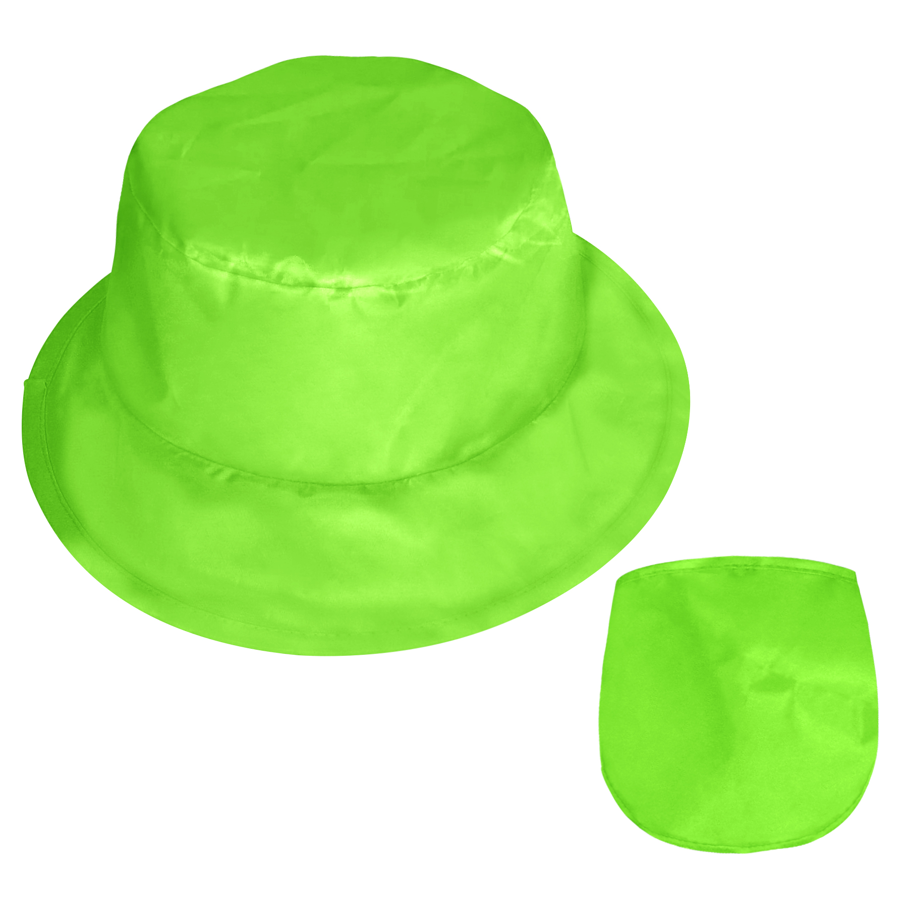 FlyFlyPromos - Foldable Polyester Bucket Hat With Pouch Image 3 - Promotional Product