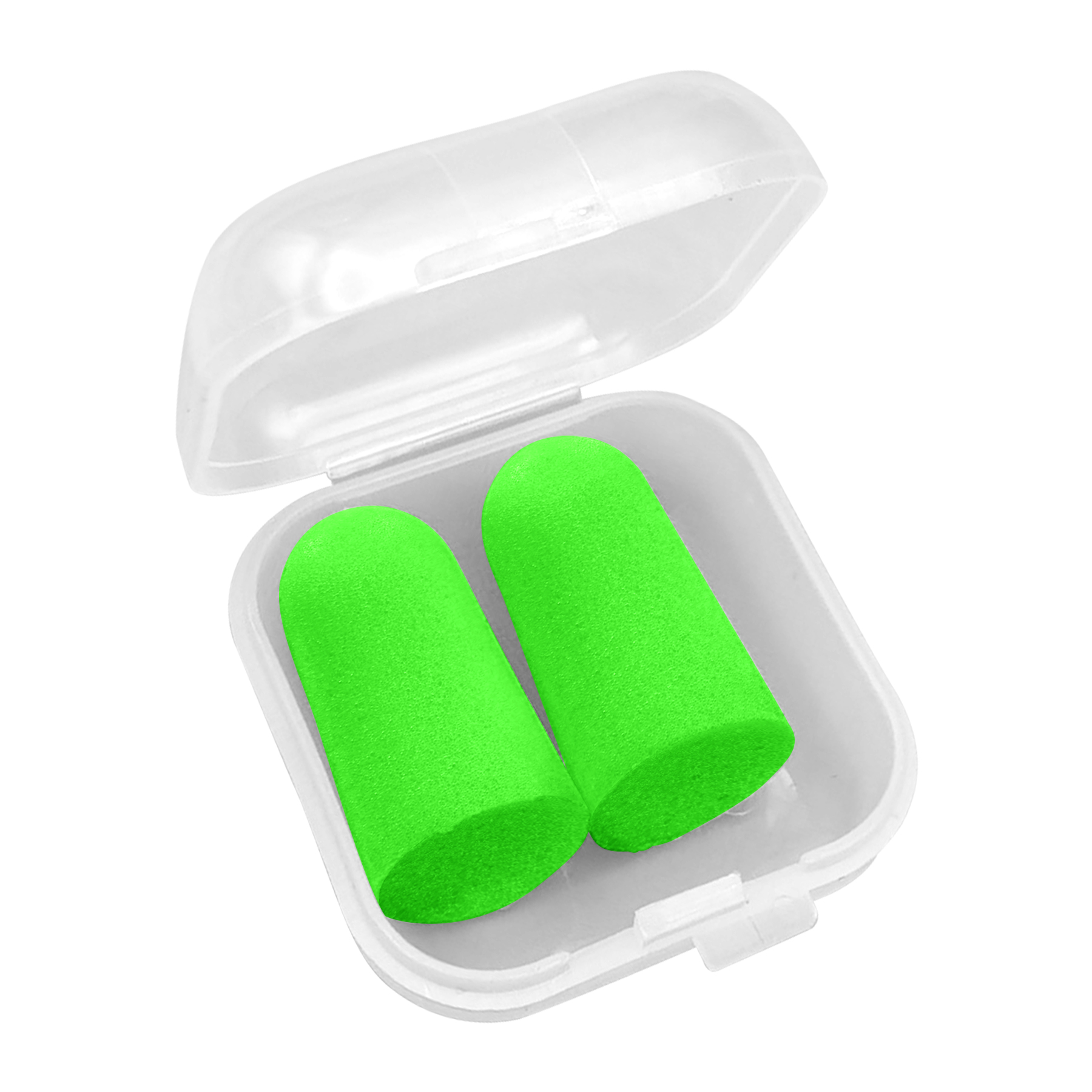 FlyFlyPromos - PU Foam Hearing Protection Earplugs with Case Image 4 - Promotional Product