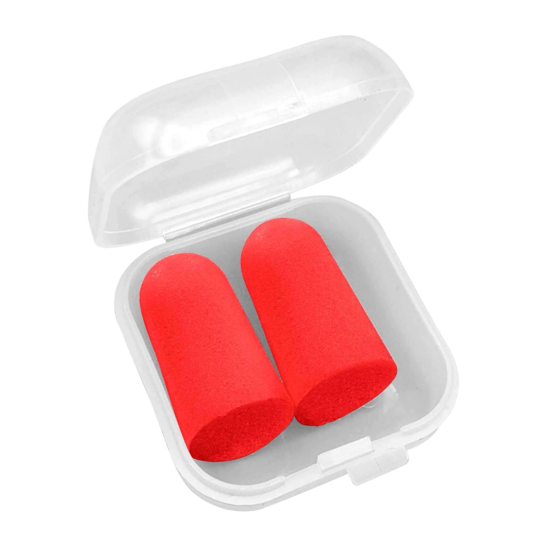 FlyFlyPromos - PU Foam Hearing Protection Earplugs with Case Image 2 - Promotional Product