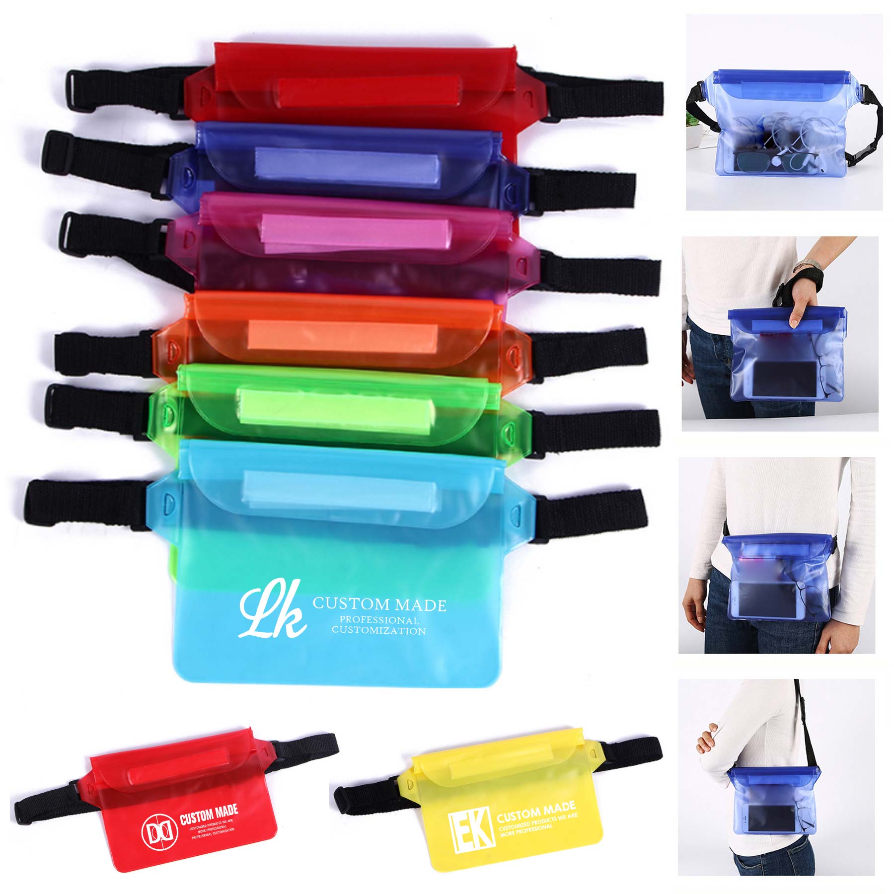 FlyFlyPromos - PVC Waterproof Fanny Bag - Promotional Product