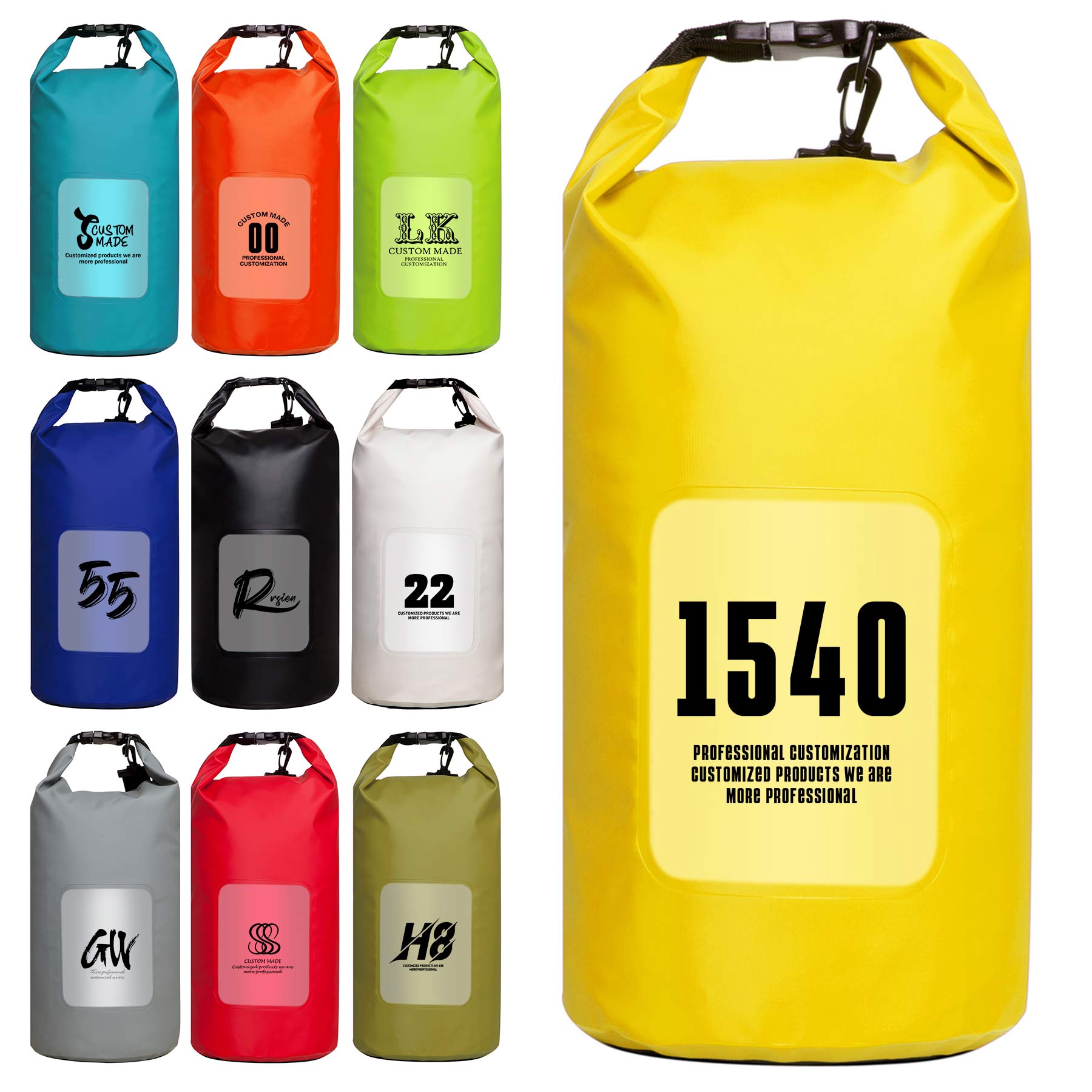 FlyFlyPromos - 10L Waterproof Dry Bag With Window - Promotional Product