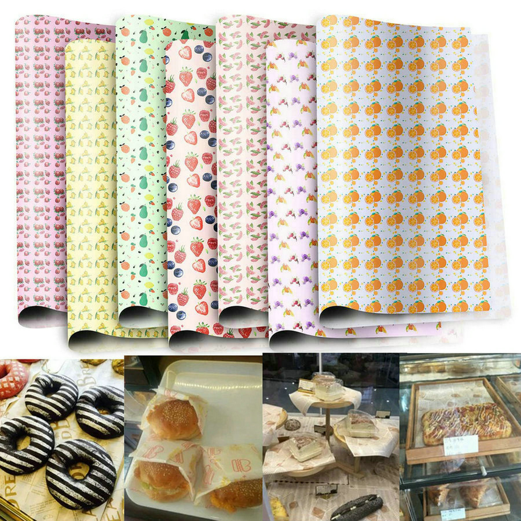 FlyFlyPromos - Greaseproof Food Wrapping Paper - Promotional Product