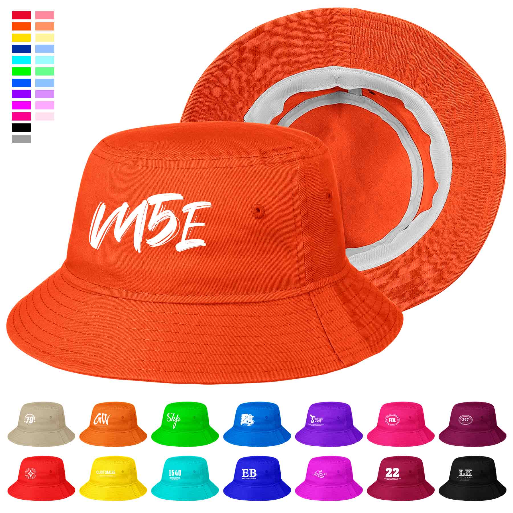 FlyFlyPromos - Cotton Bucket Hat - Promotional Product