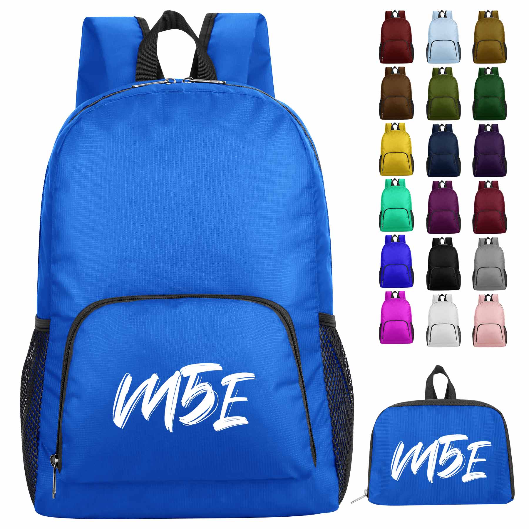 FlyFlyPromos - Foldable Travel Hiking Backpack - Promotional Product