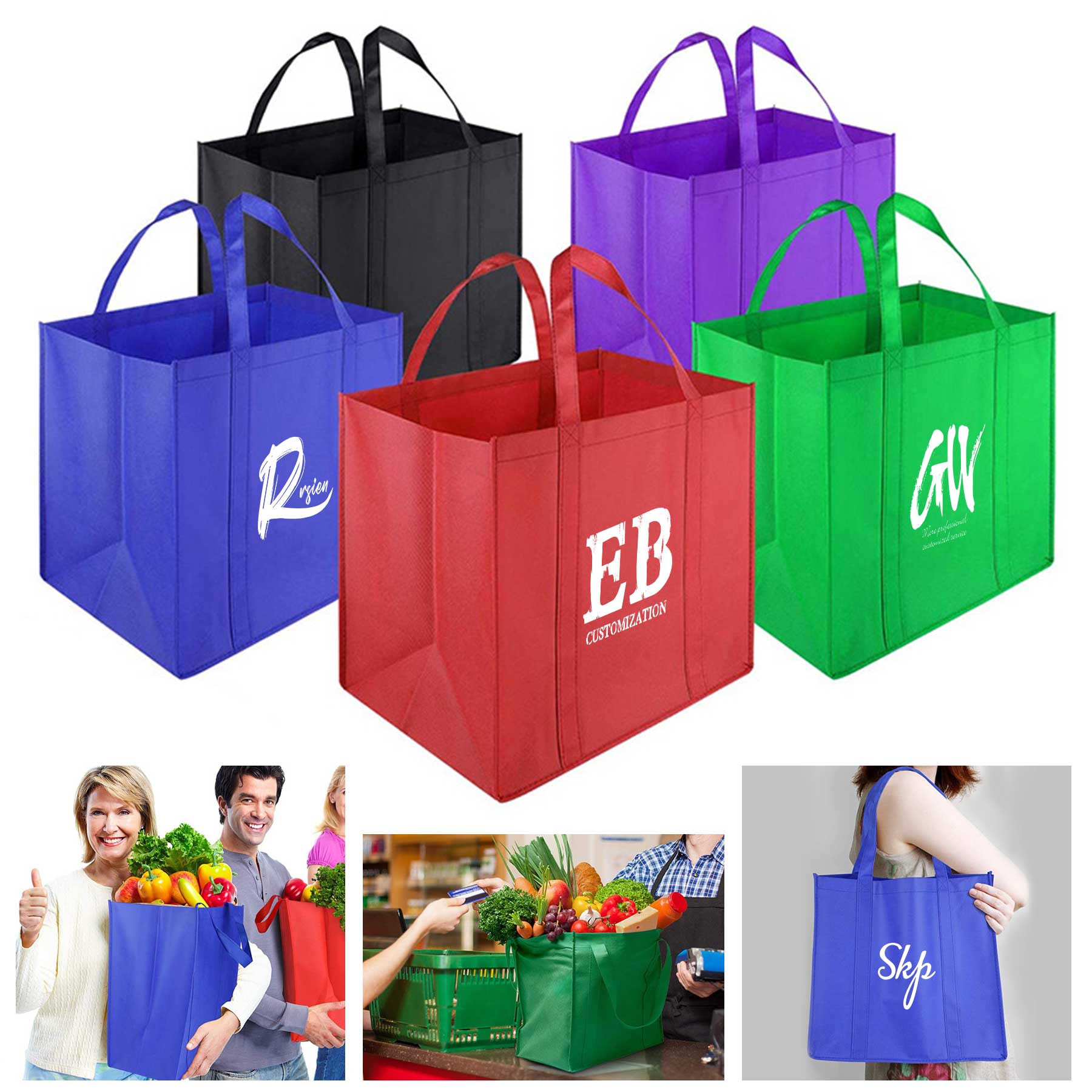 FlyFlyPromos - 80GSM Non-woven Tote Bag - Promotional Product