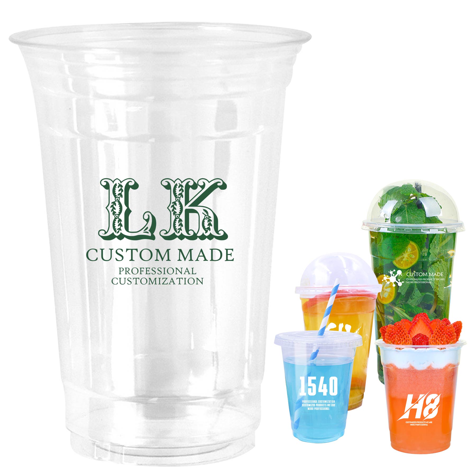 FlyFlyPromos - 24oz Clear PET Stadium Cups Image 1 - Promotional Product