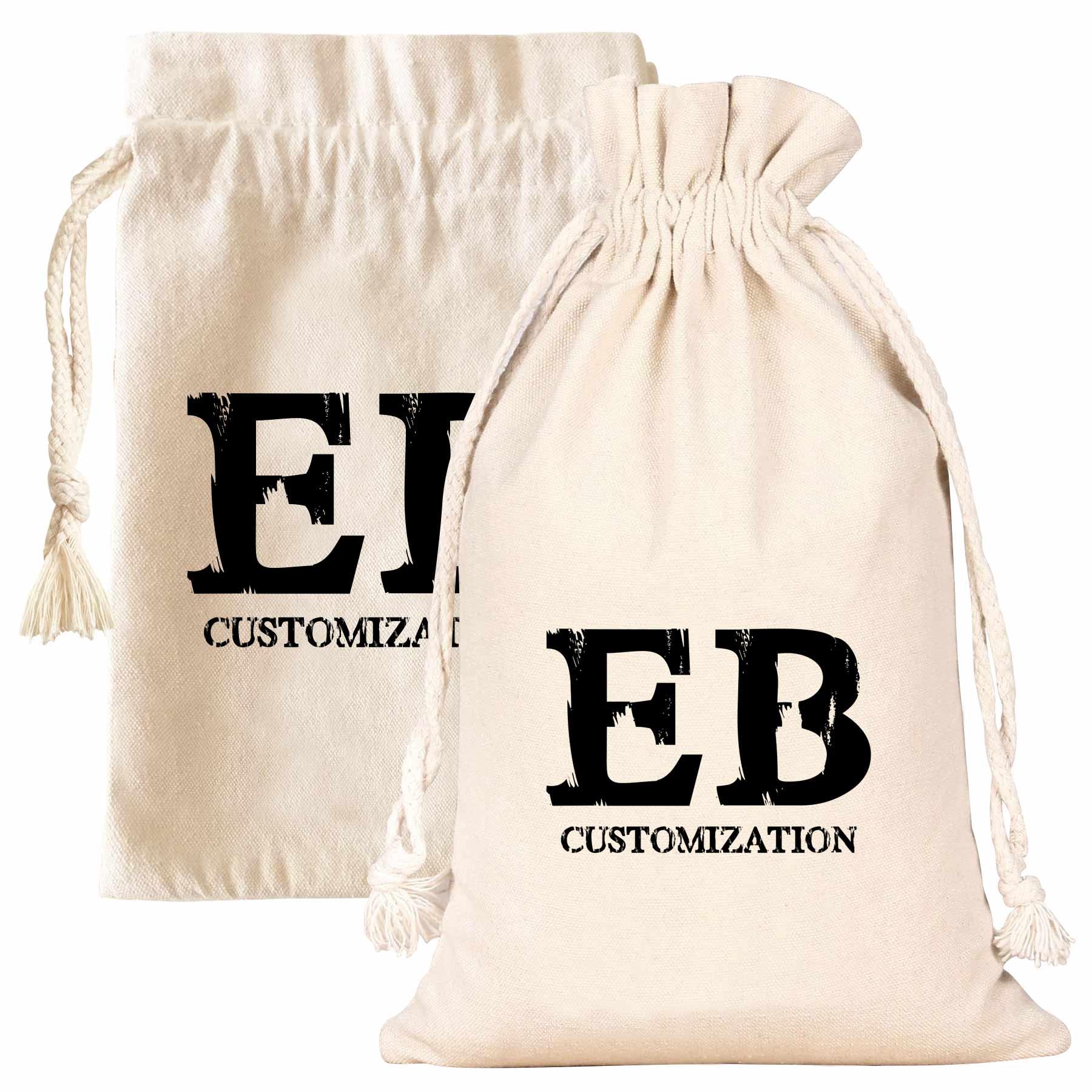 FlyFlyPromos - Canvas Drawstring Bags - Promotional Product