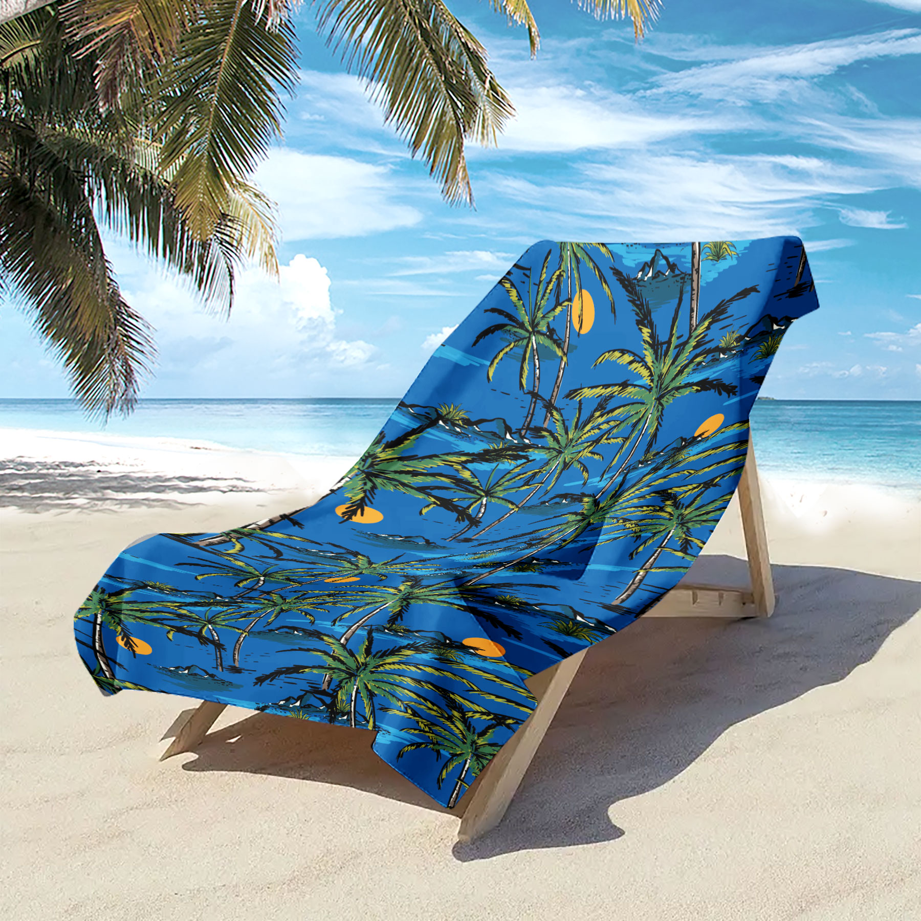 FlyFlyPromos - Microfiber Beach Towels Image 1 - Promotional Product