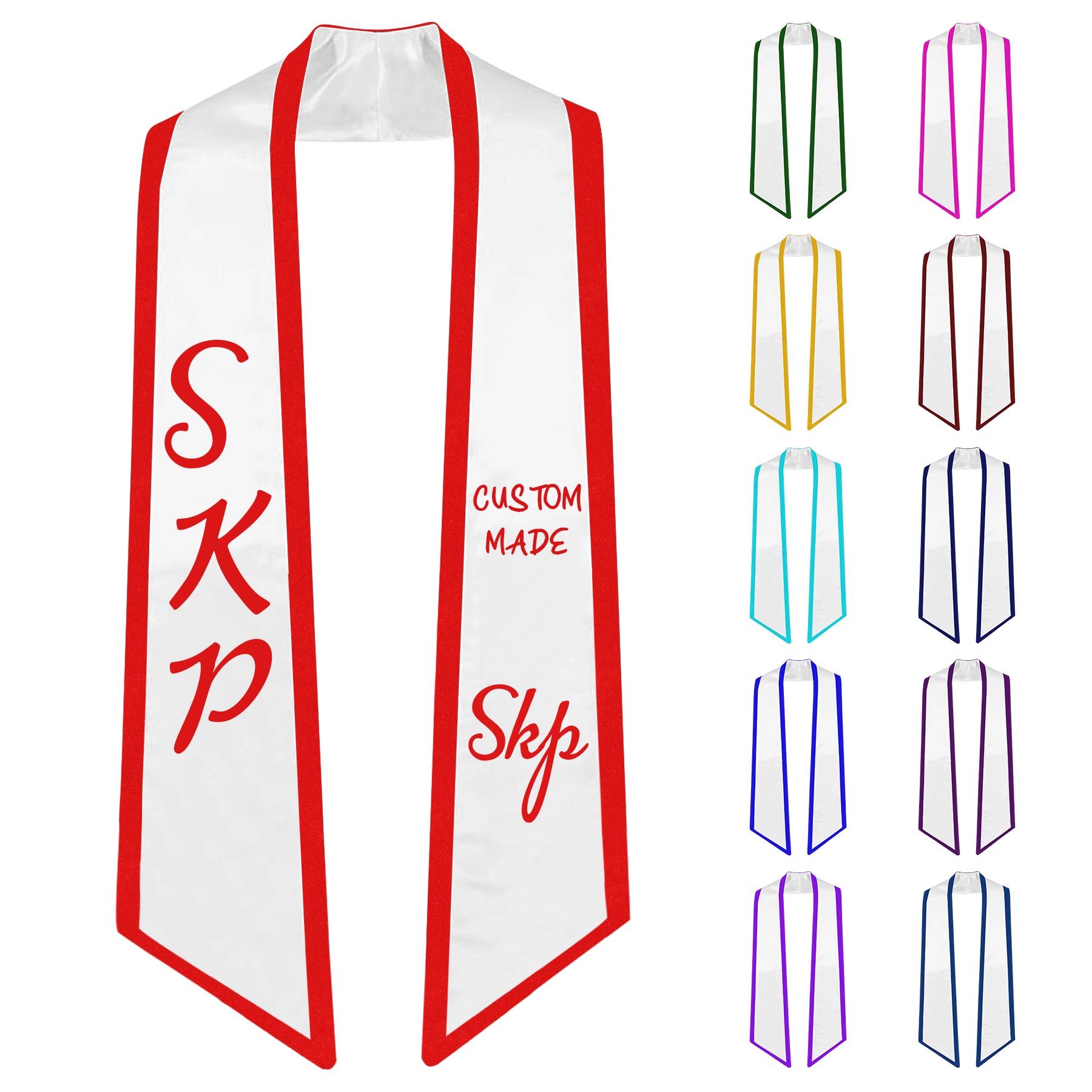 FlyFlyPromos - Graduation Clothing Sash With Hemming - Promotional Product