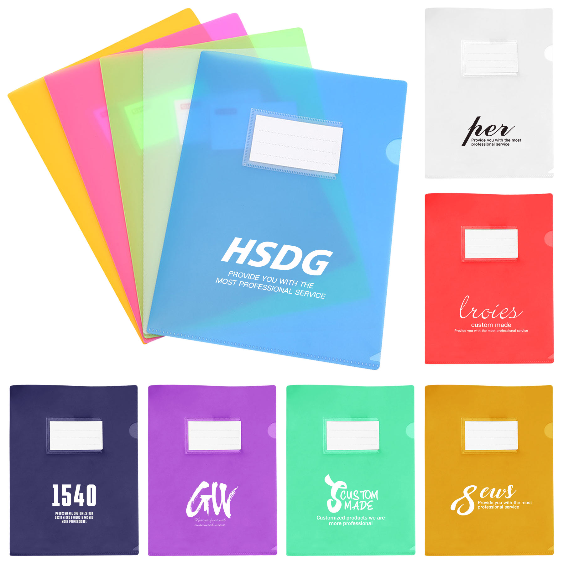 FlyFlyPromos - Folders with Pockets - Promotional Product