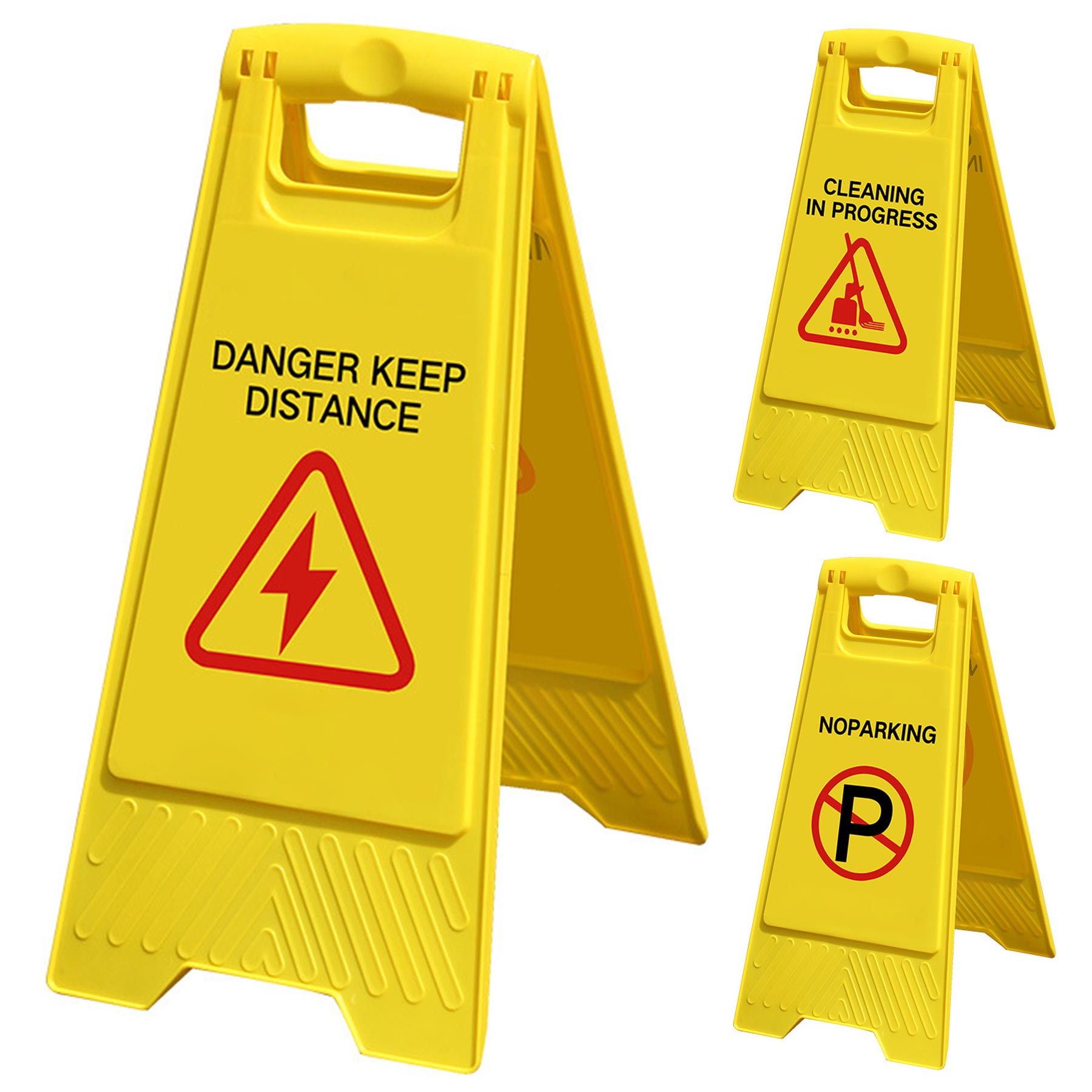 FlyFlyPromos - Custom Warning Caution Wet Floor Sign Image 1 - Promotional Product