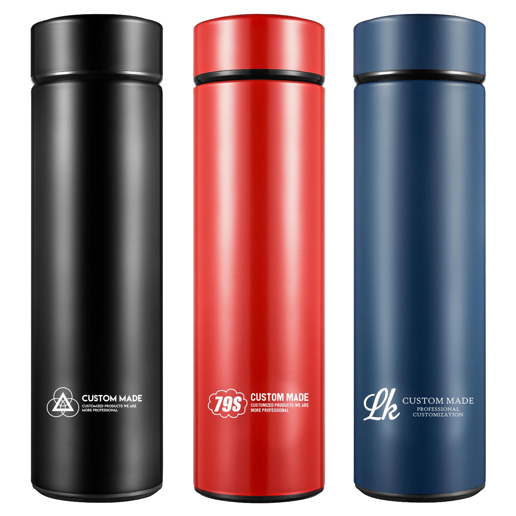 FlyFlyPromos - 17 Oz.Stainless Steel Thermos Flask Water Bottle - Promotional Product