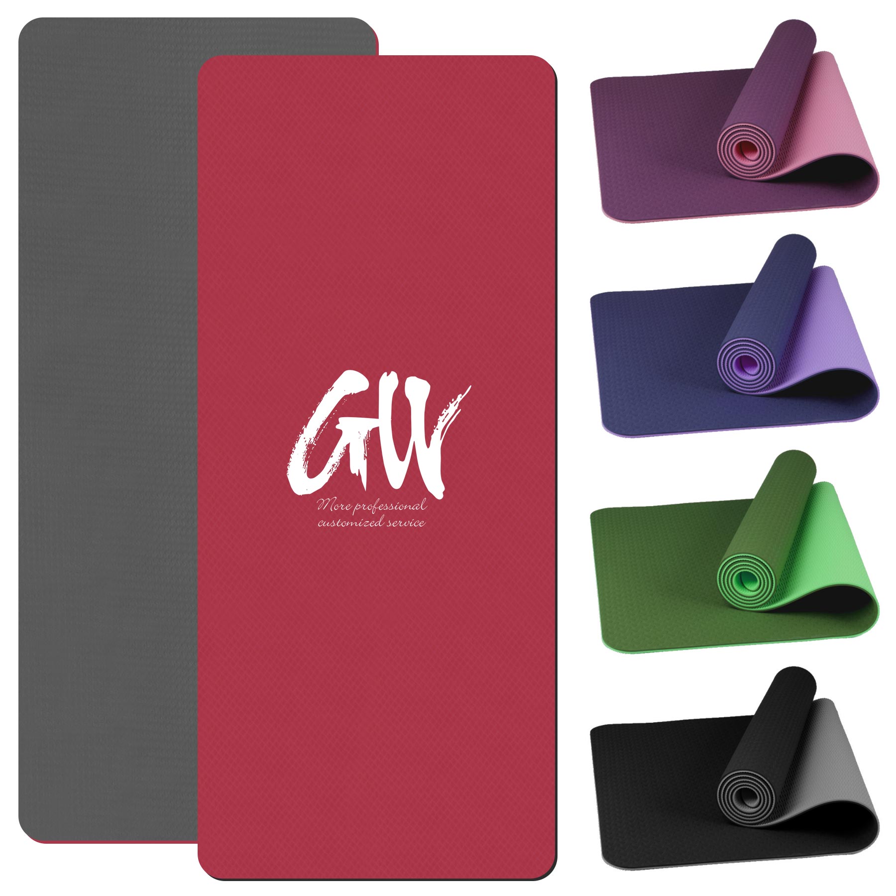 FlyFlyPromos - Premium Yoga Mat with Mesh Bag Image 1 - Promotional Product