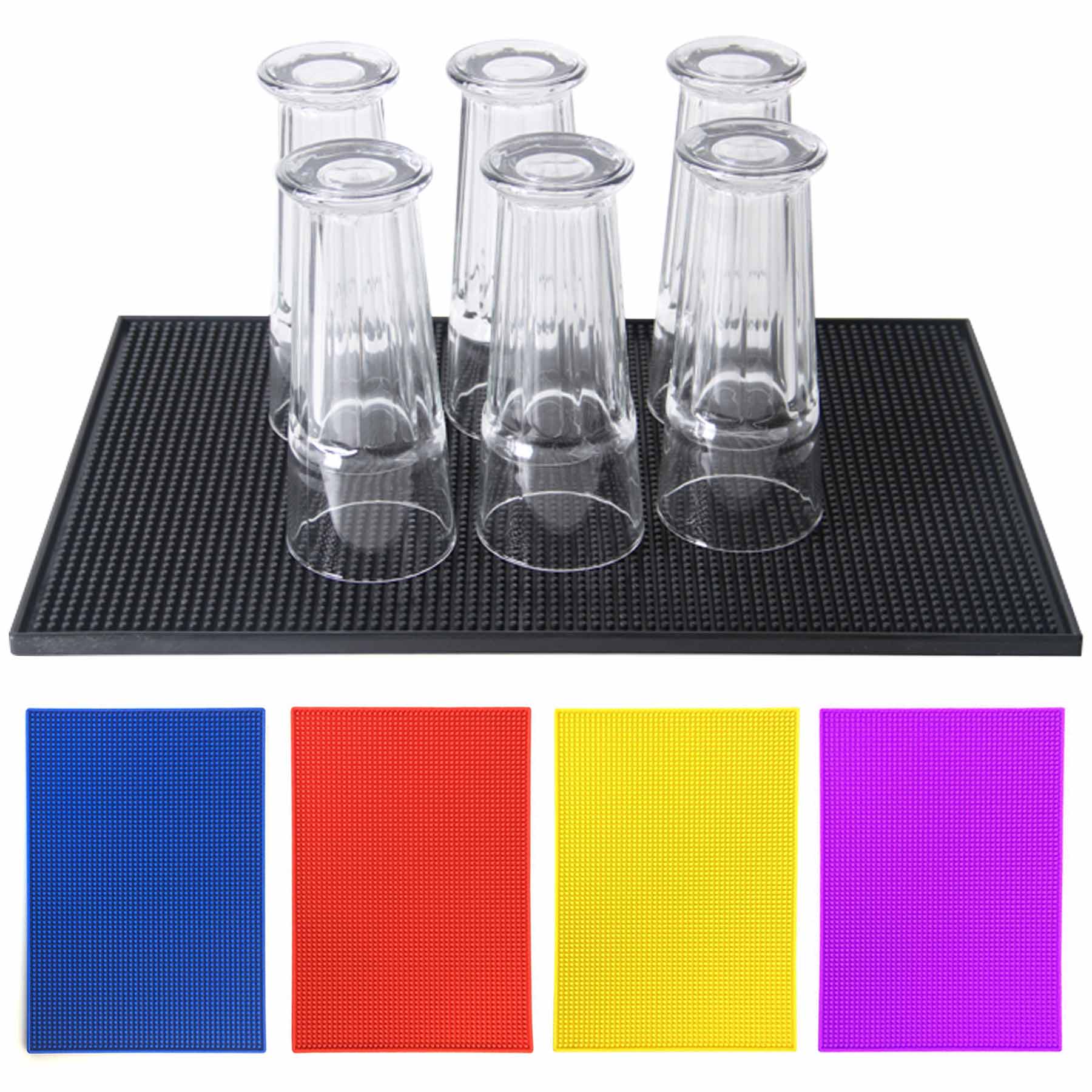 FlyFlyPromos - PVC Non-slip Custom Bar Mat Image 1 - Promotional Product