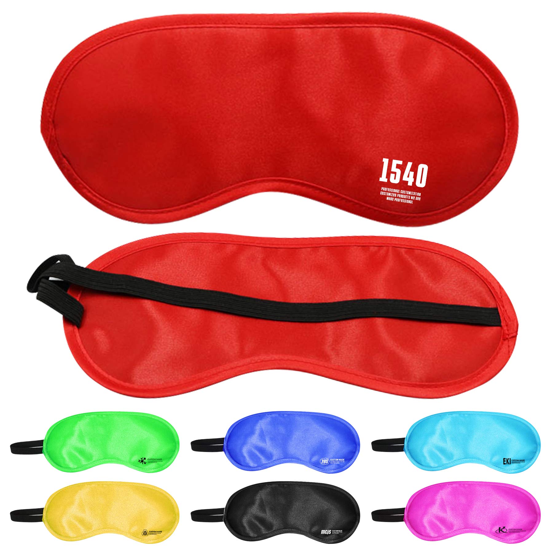 FlyFlyPromos - Travel Satin Sleep Eye Mask Image 1 - Promotional Product