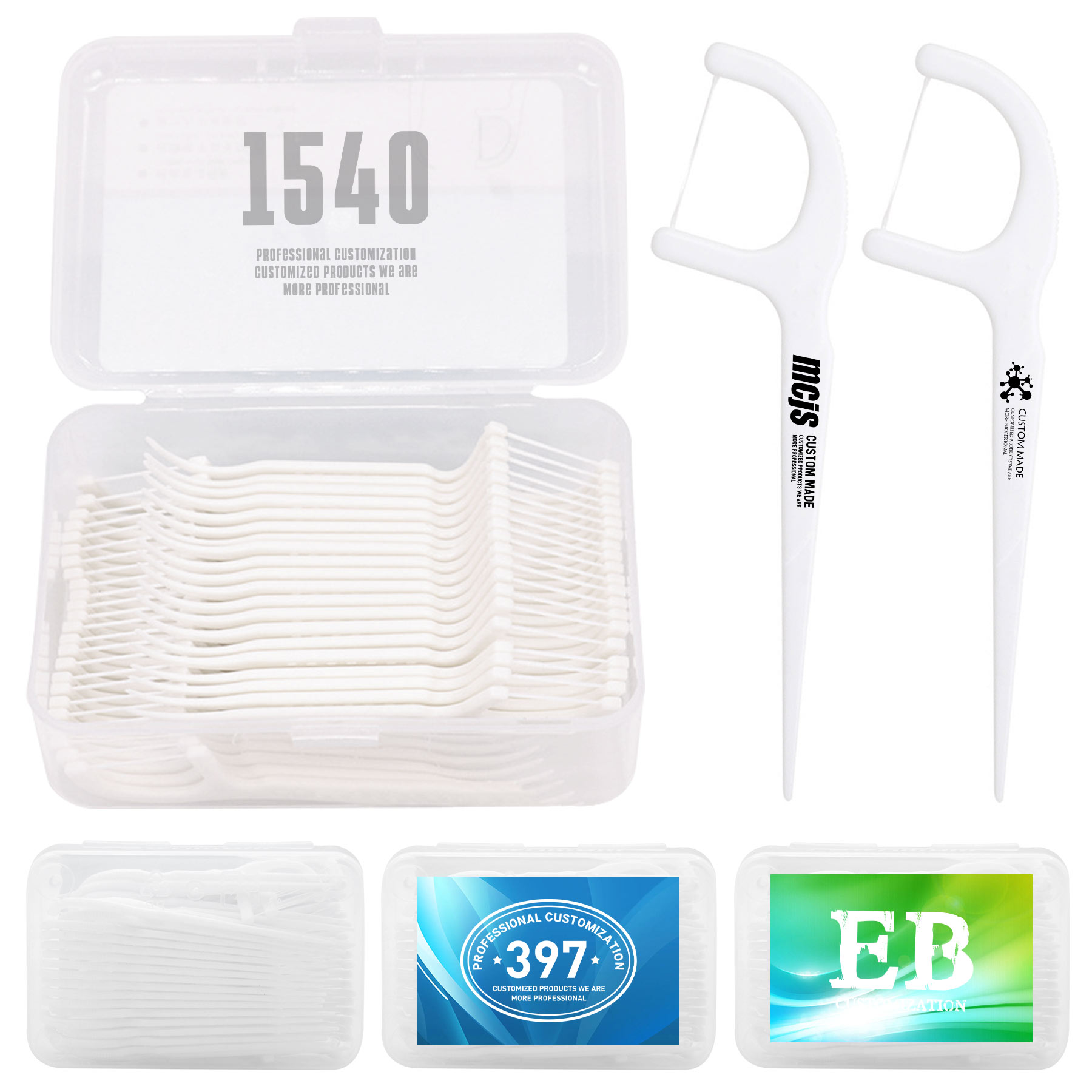 FlyFlyPromos - Dental Floss With Box Image 1 - Promotional Product